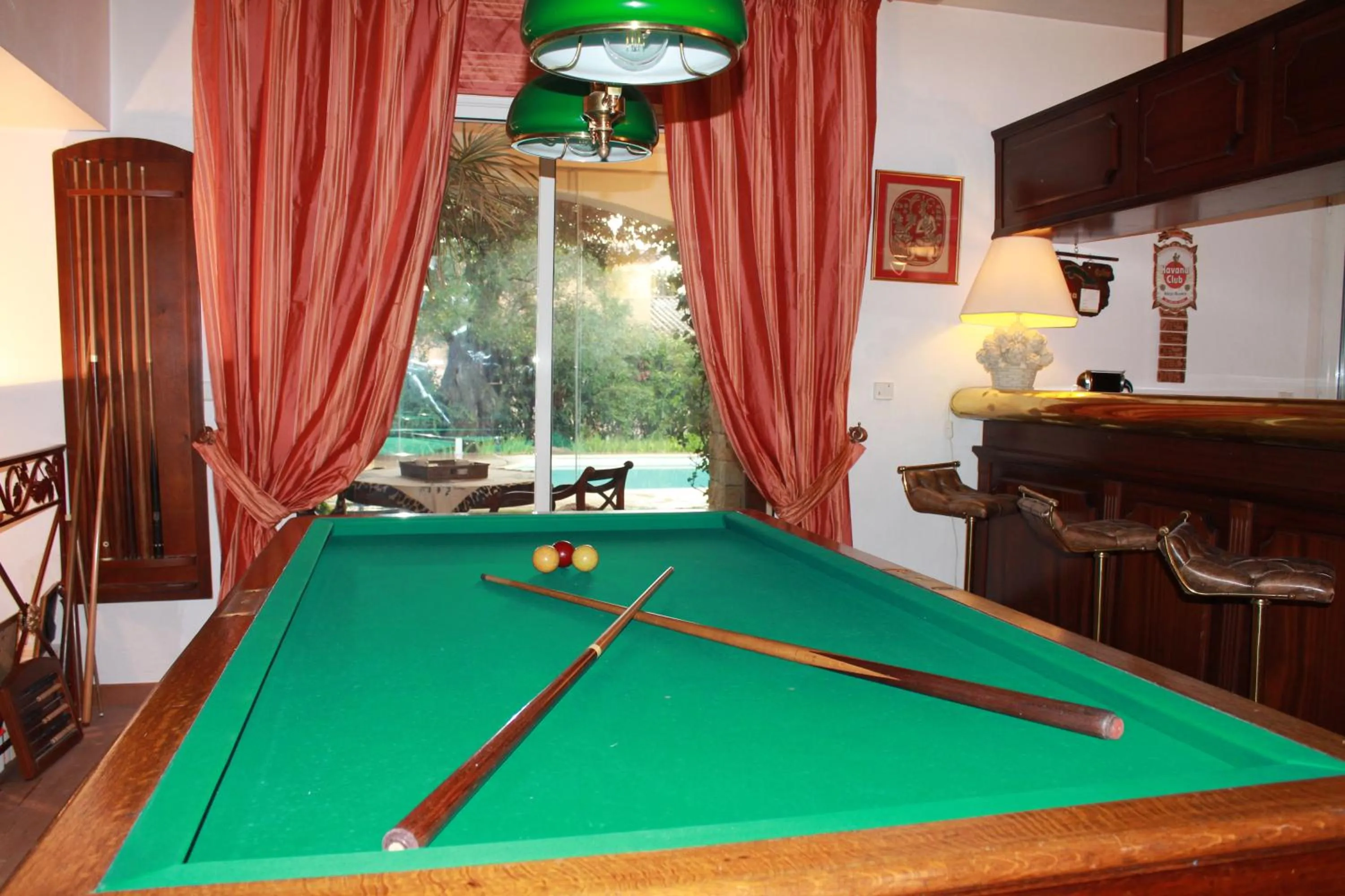 Billiard in La Villa Topi