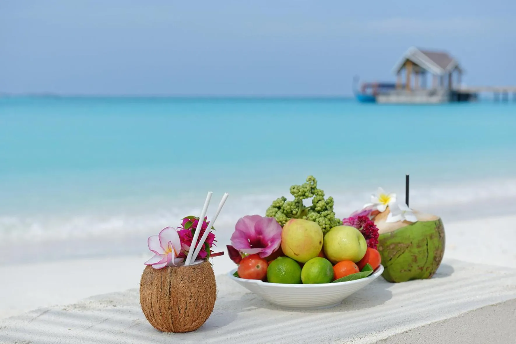 Beach in Brennia Kottefaru Maldives
