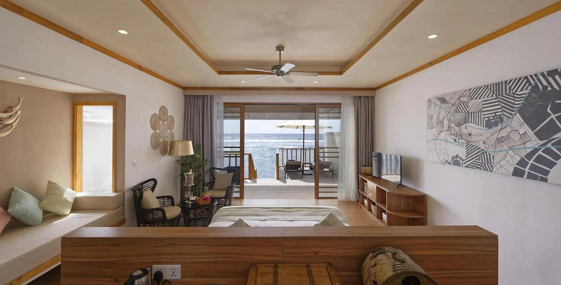 Sea view in Brennia Kottefaru Maldives