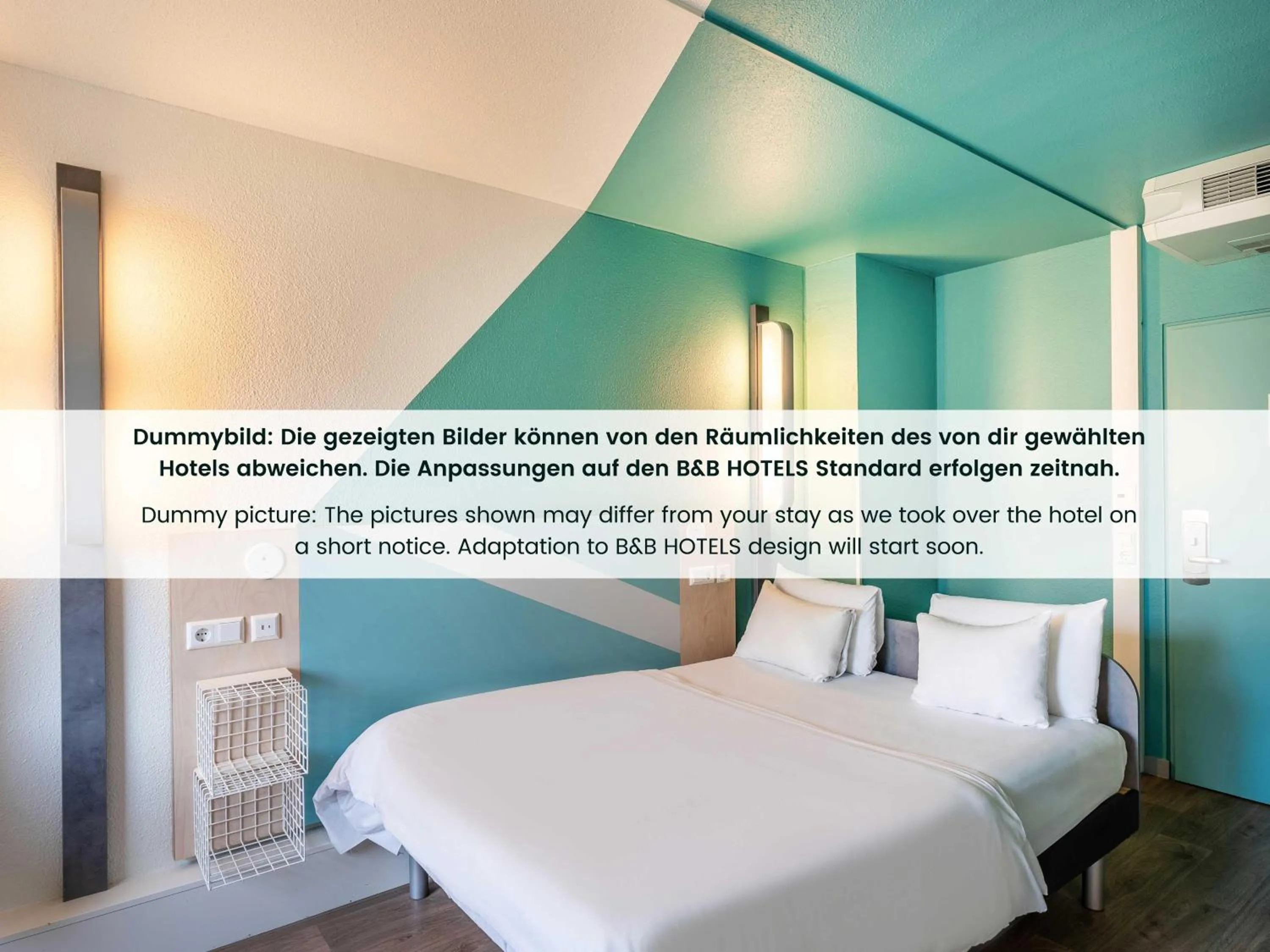 Photo of the whole room, Bed in ibis budget Hannover Messe