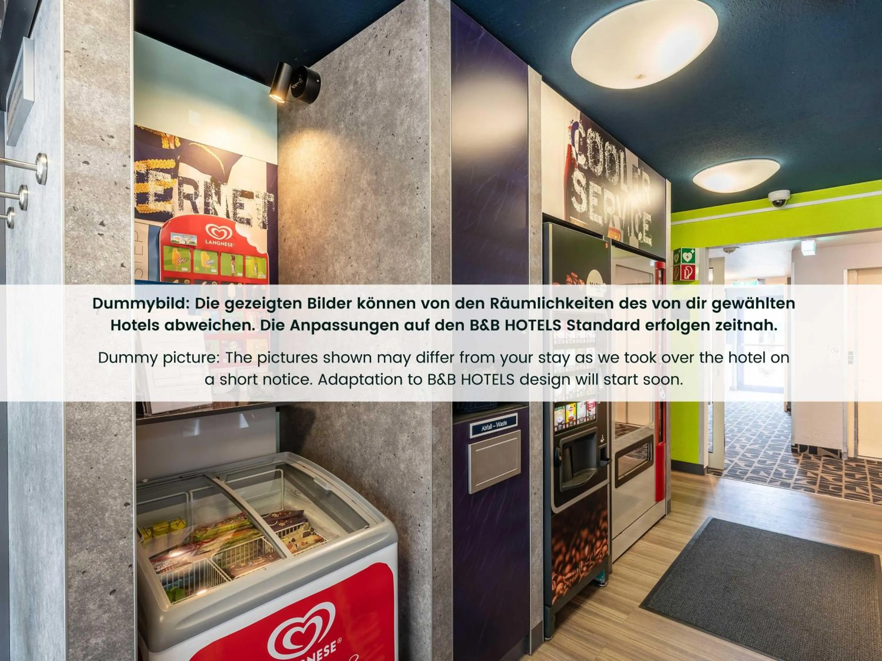 Lobby or reception in ibis budget Hannover Messe