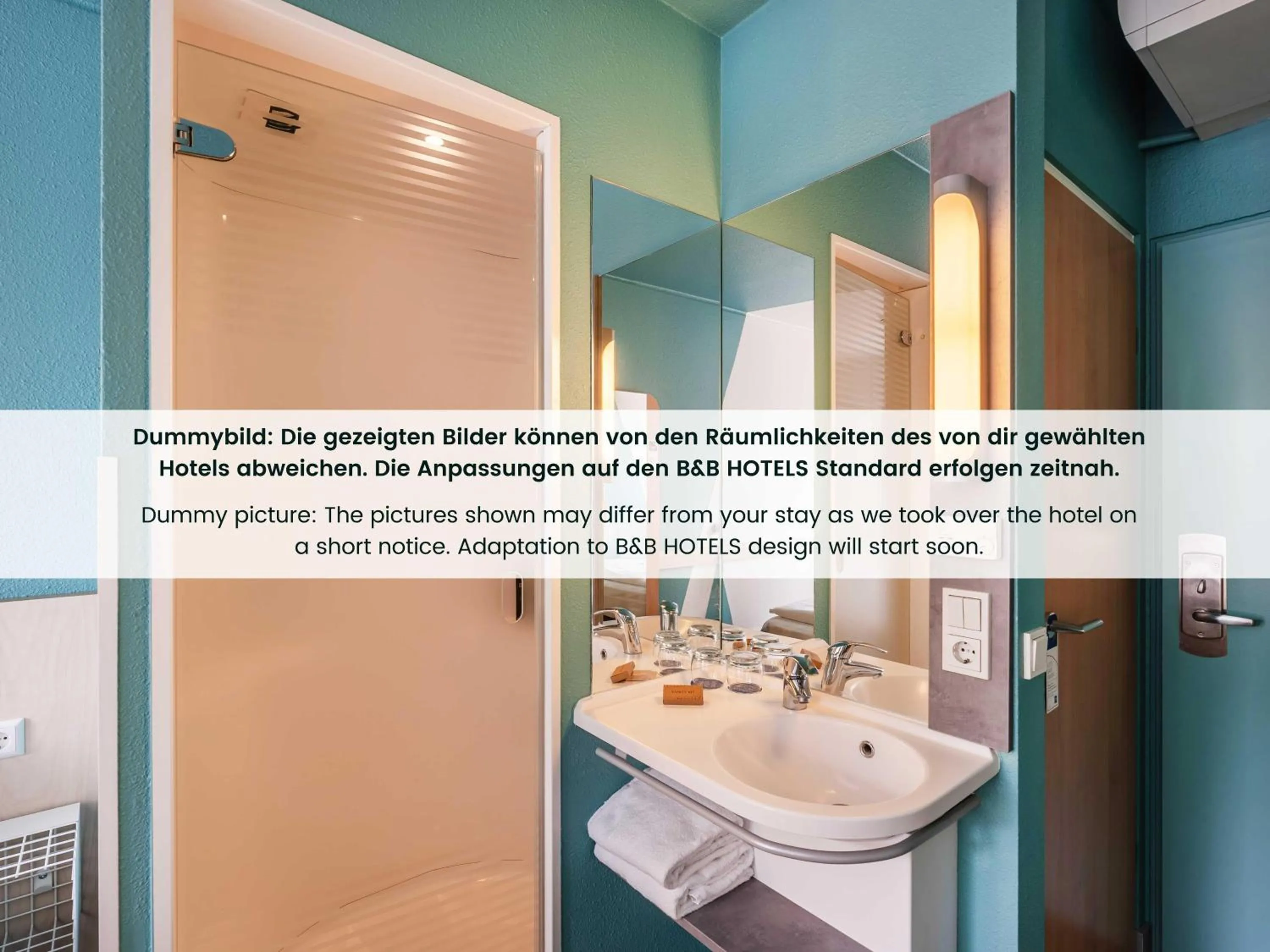 Shower in ibis budget Hannover Messe