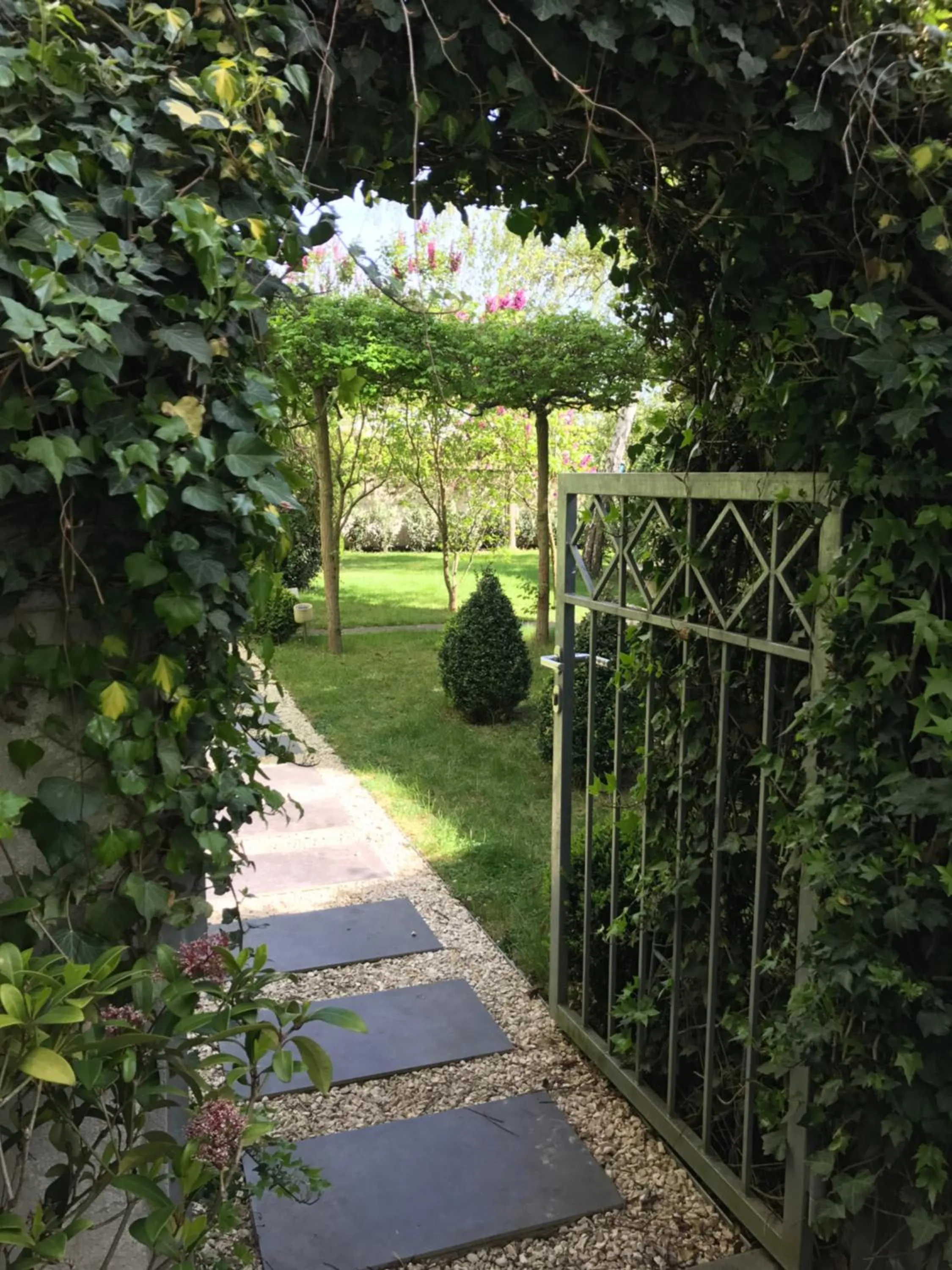 Garden view in Hotel Ahrbella