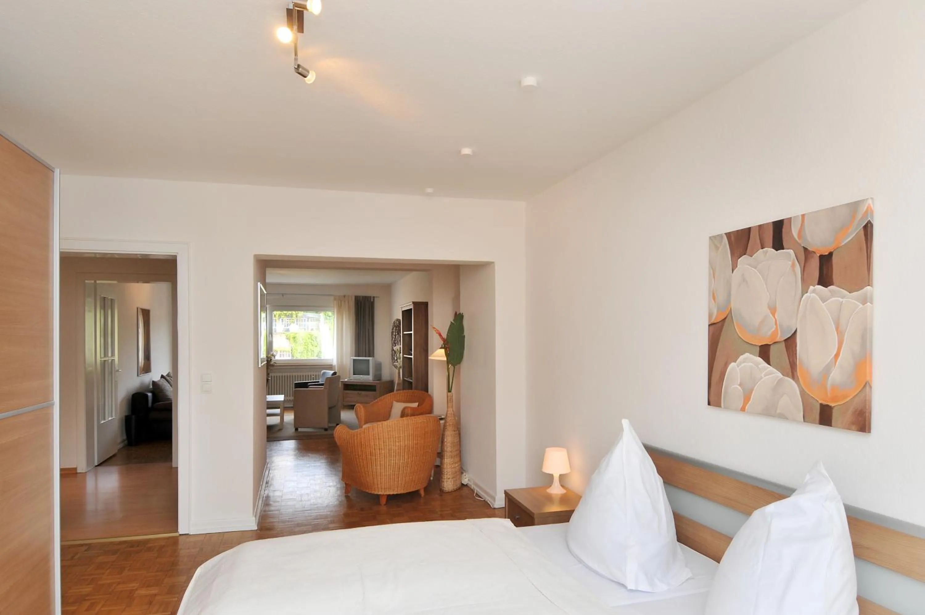 Seating area, Bed in Hotel Ahrbella