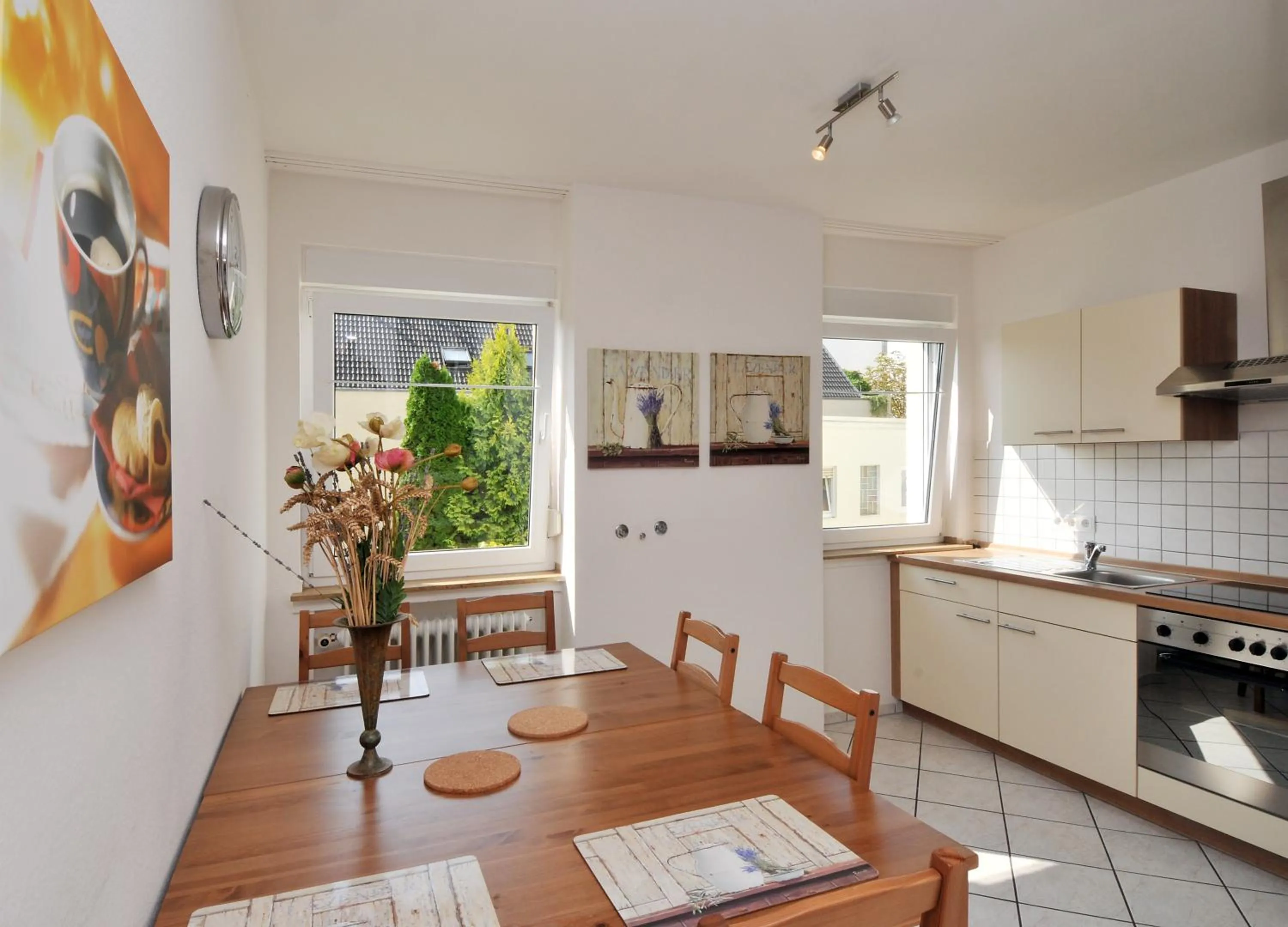 Kitchen or kitchenette in Hotel Ahrbella