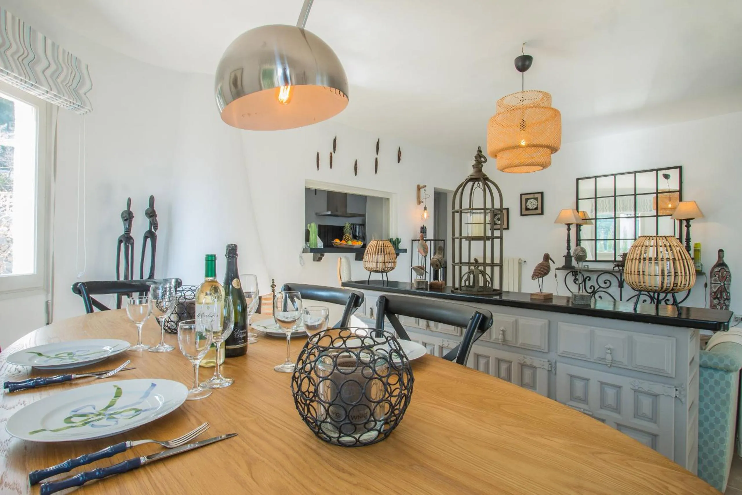 Dining area in Villa Teranga - PlusHolidays