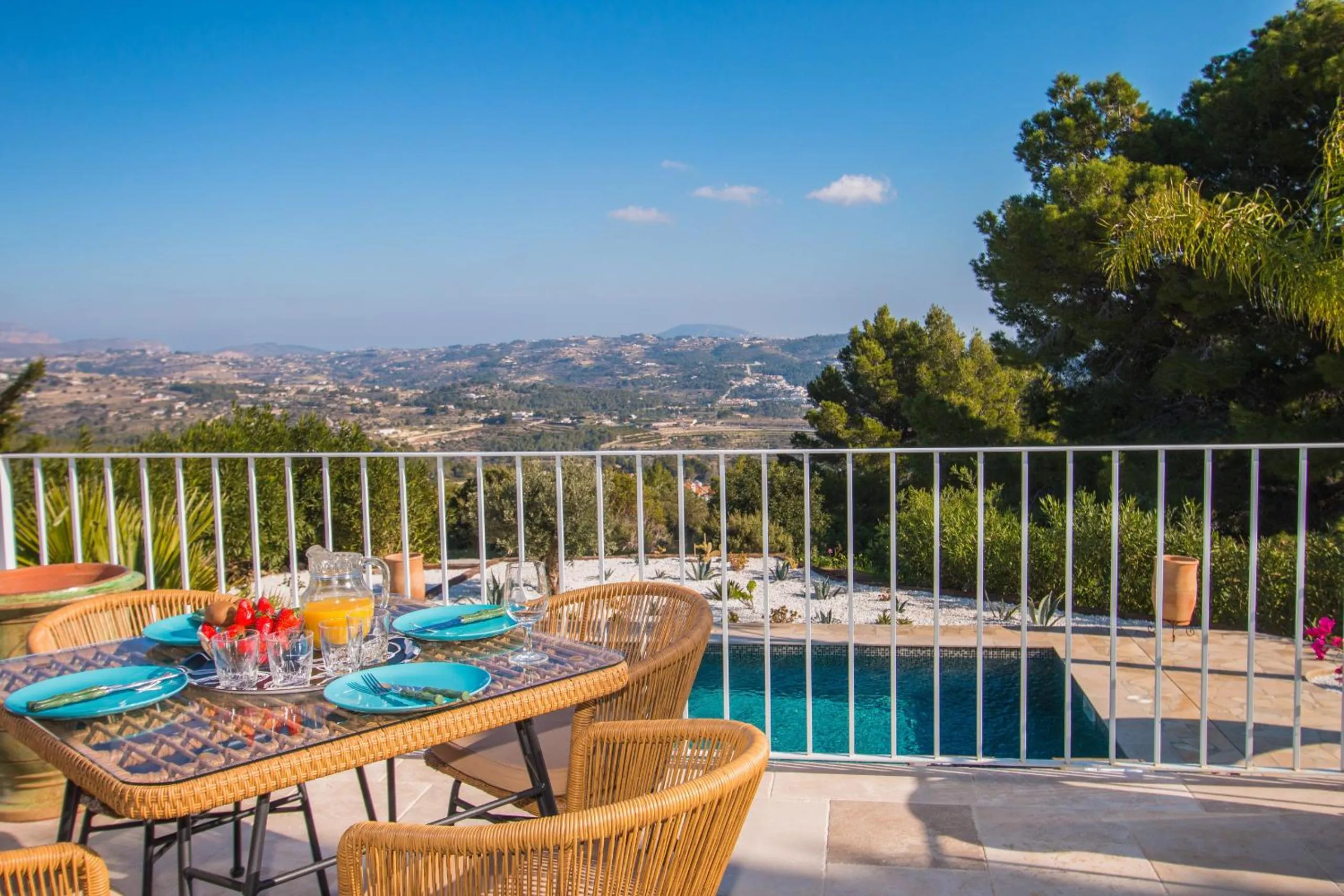 Balcony/Terrace in Villa Teranga - PlusHolidays