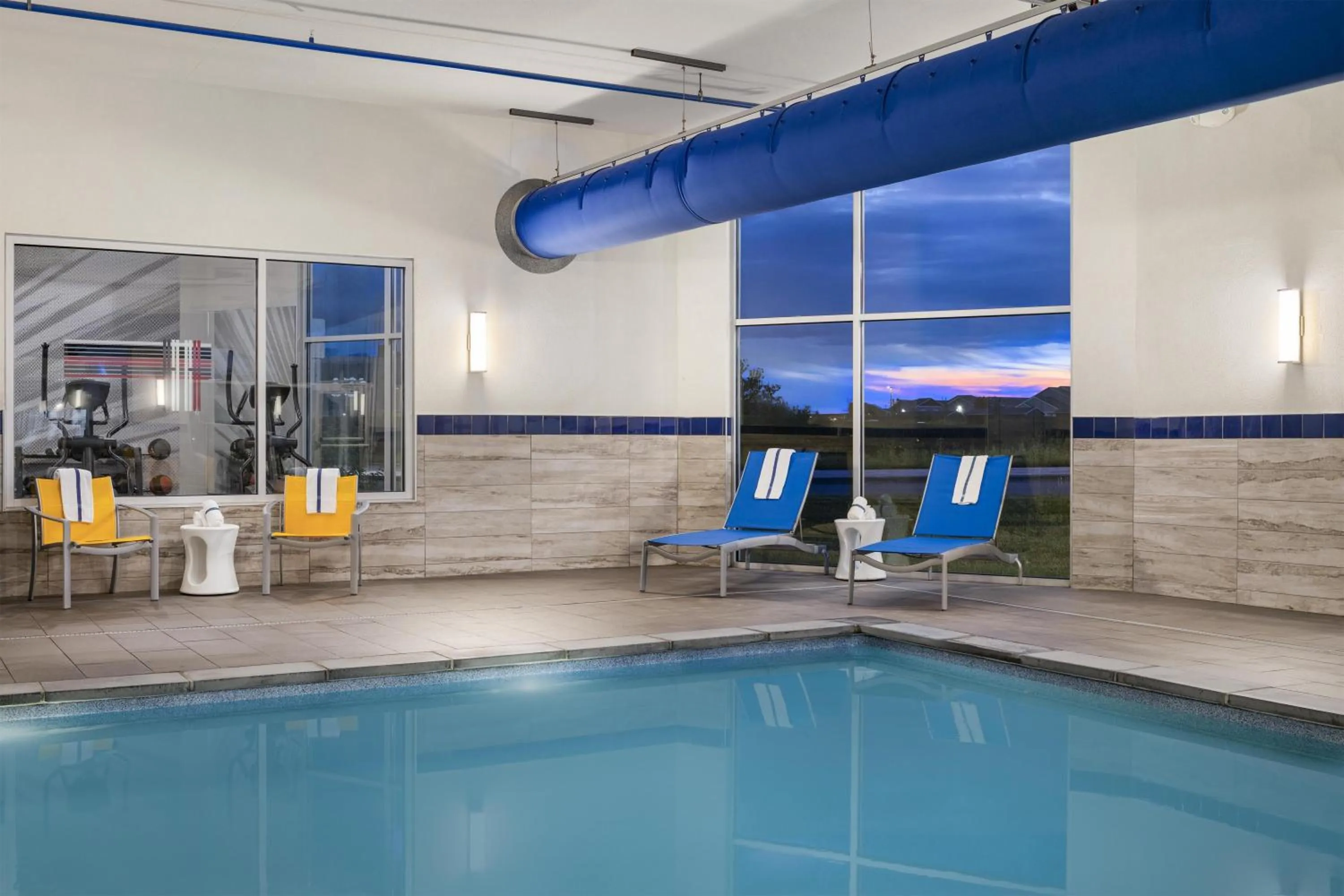 Pool view in GLō Best Western Dawley Farms In Sioux Falls