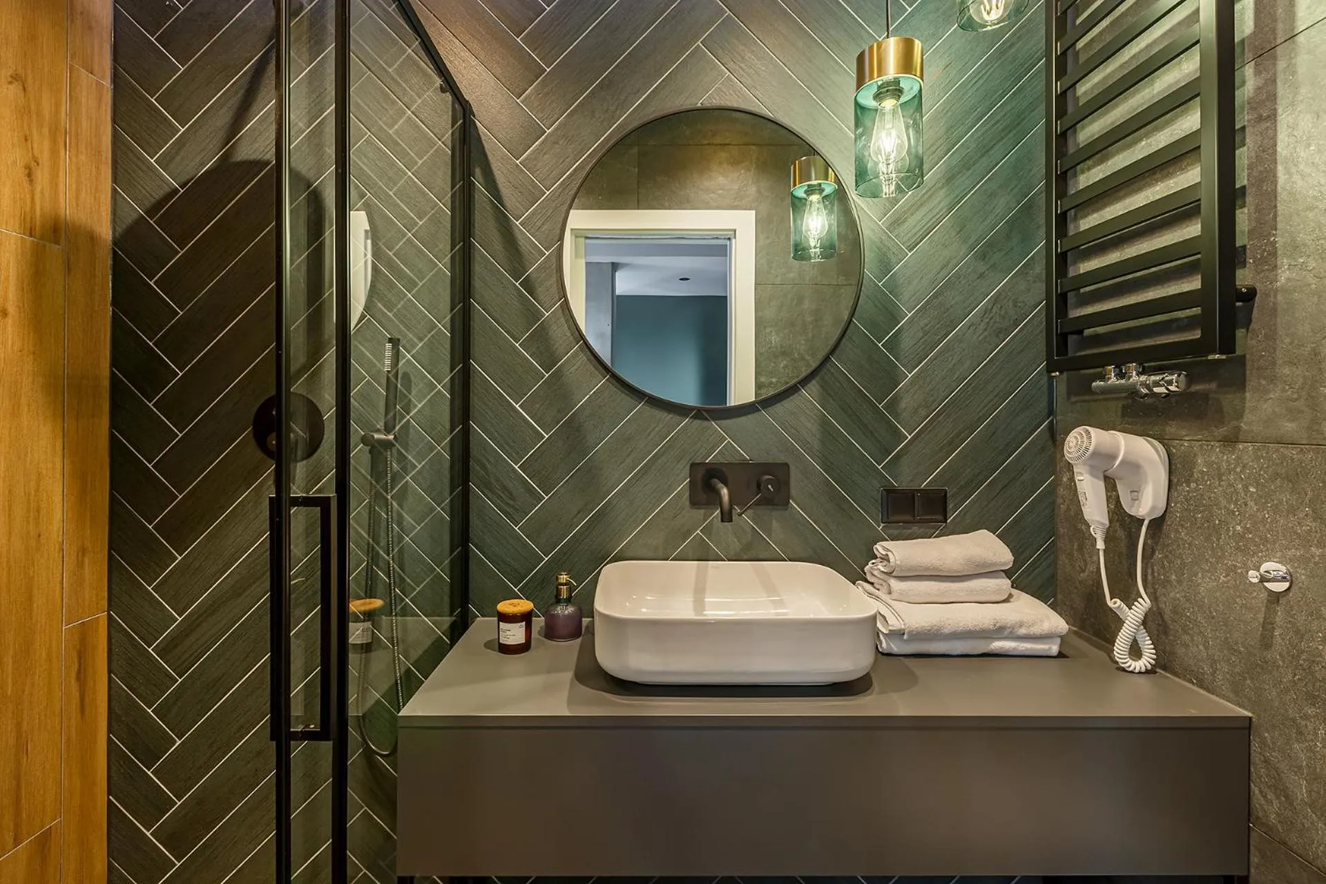 Bathroom in Homewell Boutique Apartments Stare Miasto