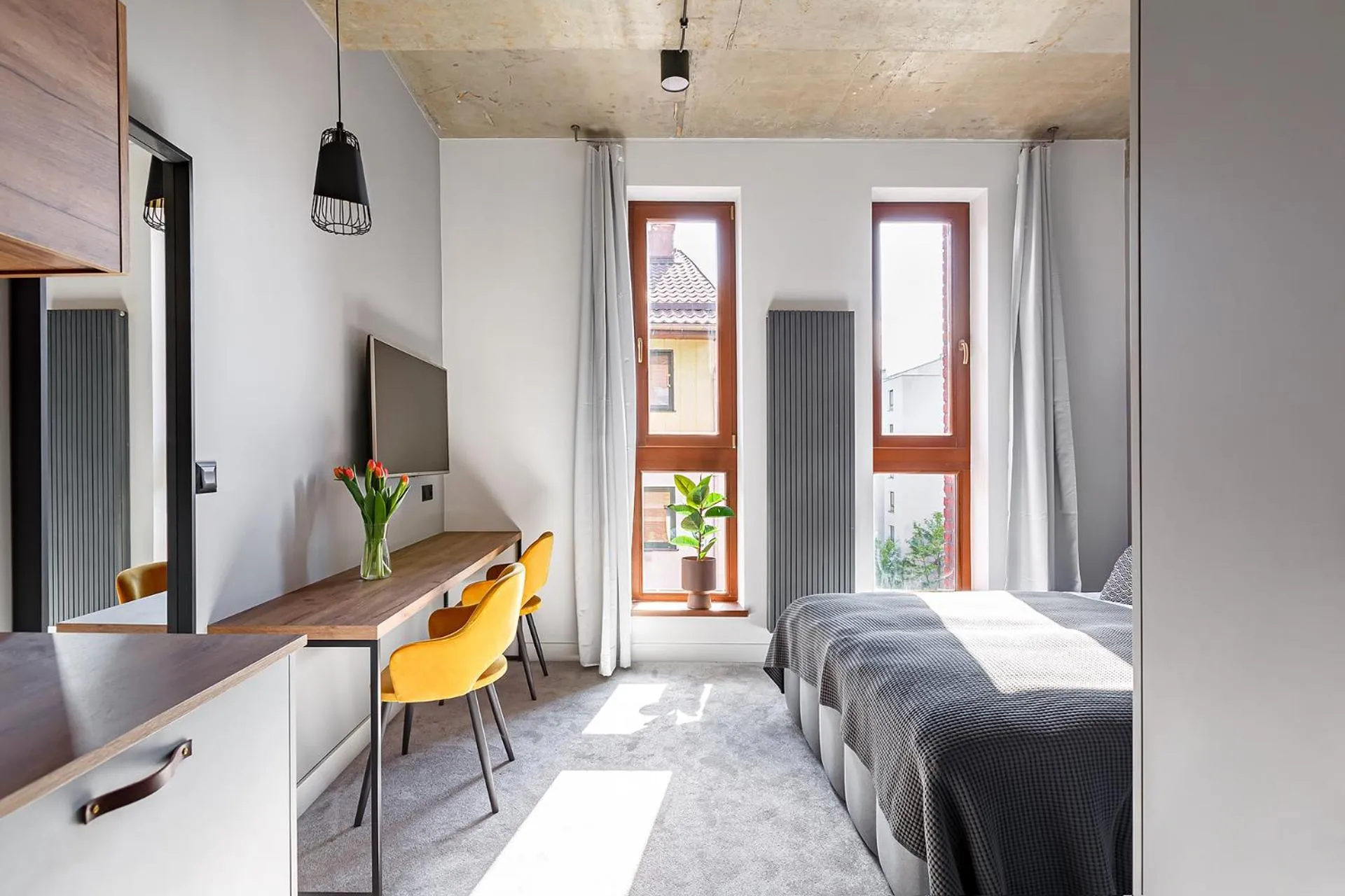 Bed in Homewell Boutique Apartments Stare Miasto