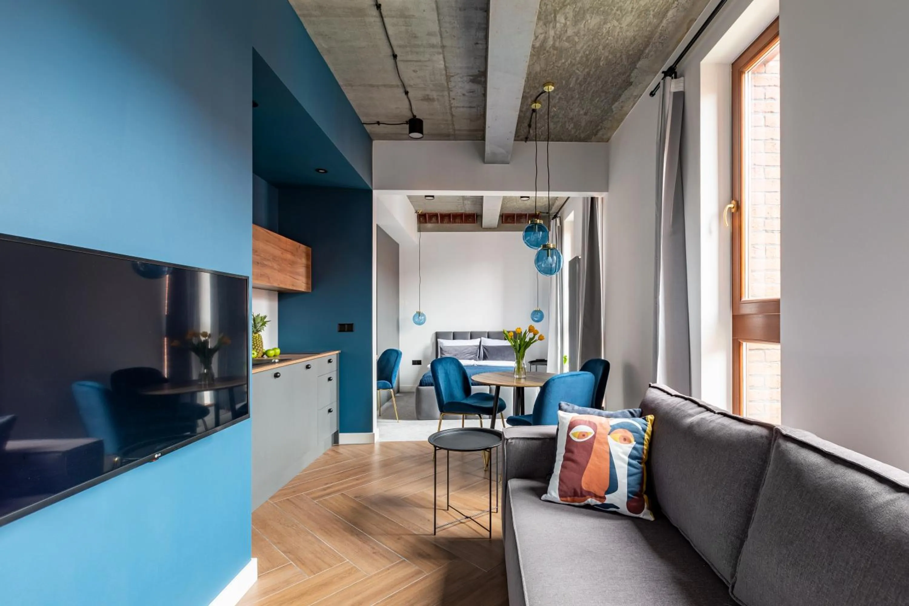 Living room in Homewell Boutique Apartments Stare Miasto