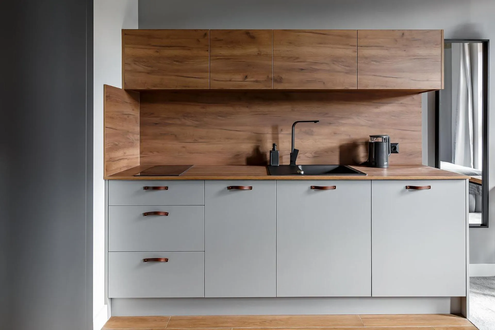 Kitchen or kitchenette in Homewell Boutique Apartments Stare Miasto