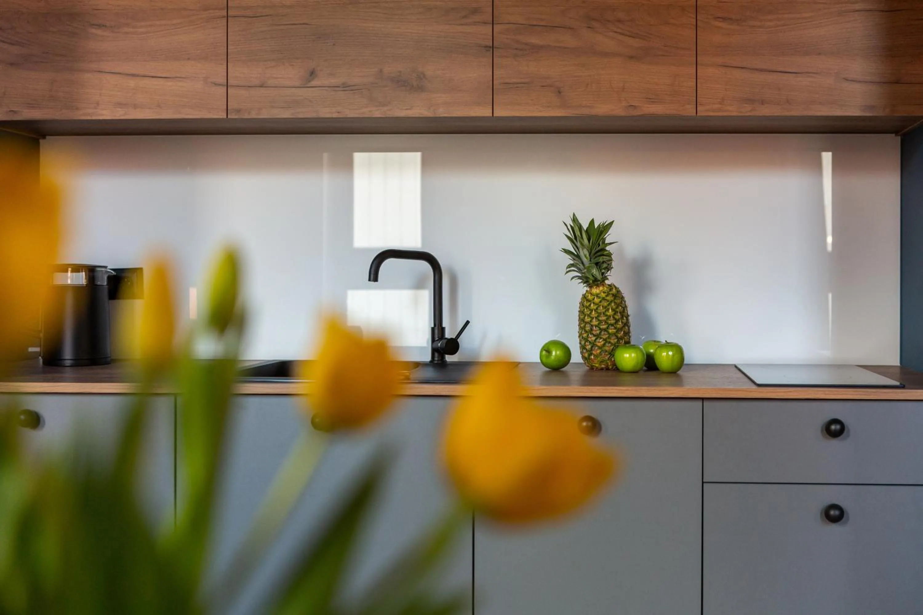 Kitchen or kitchenette in Homewell Boutique Apartments Stare Miasto