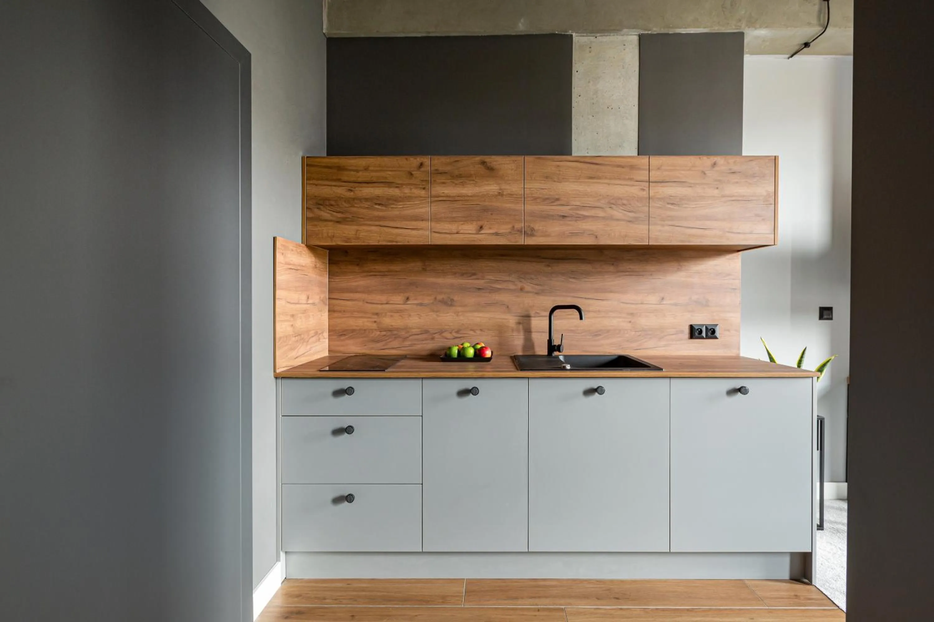 Kitchen or kitchenette in Homewell Boutique Apartments Stare Miasto