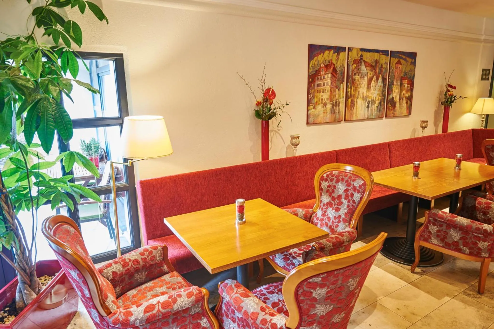 Lounge or bar in Dürer-Hotel