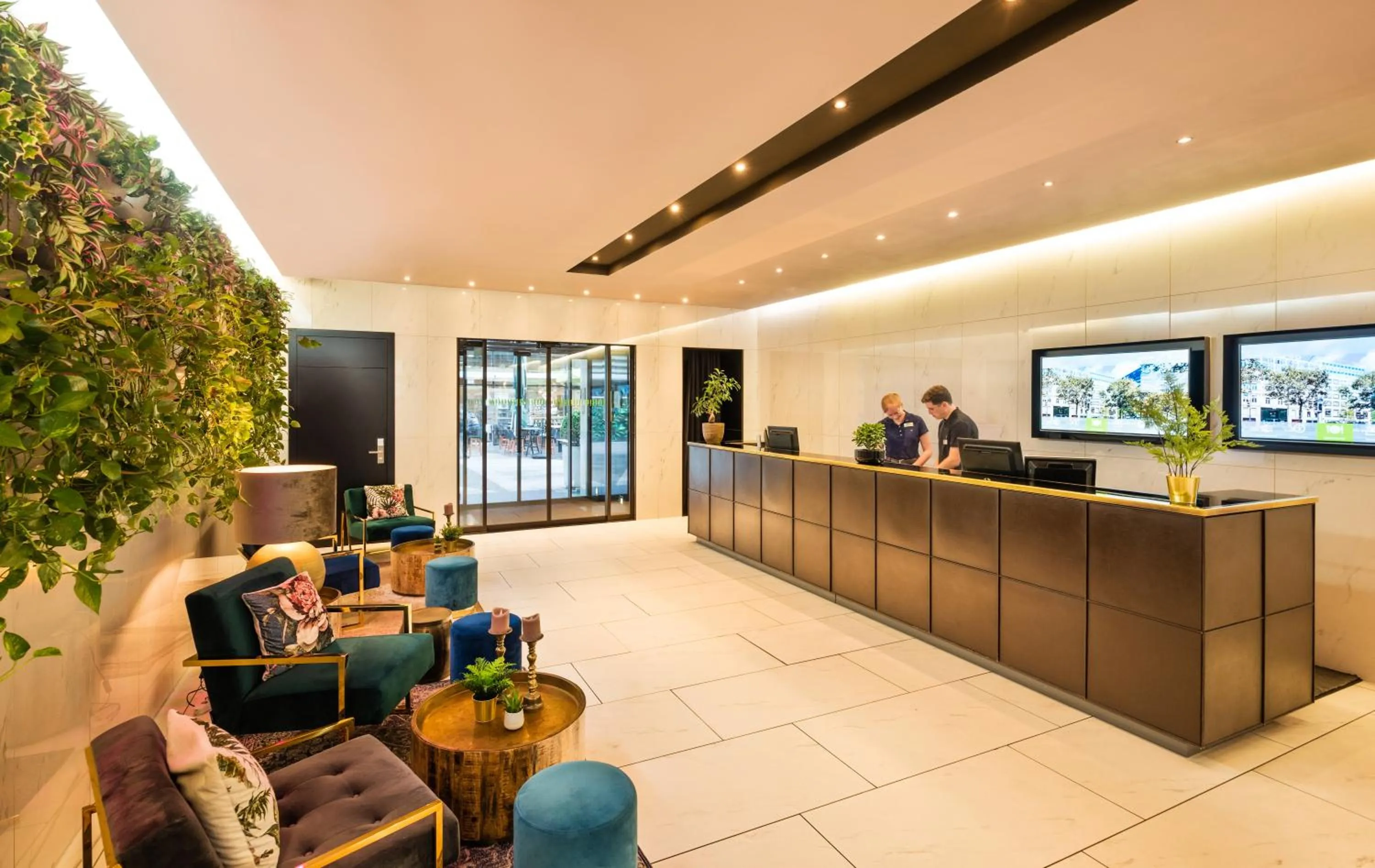 Lobby or reception in Lindner Hotel Berlin Ku'damm, part of JdV by Hyatt