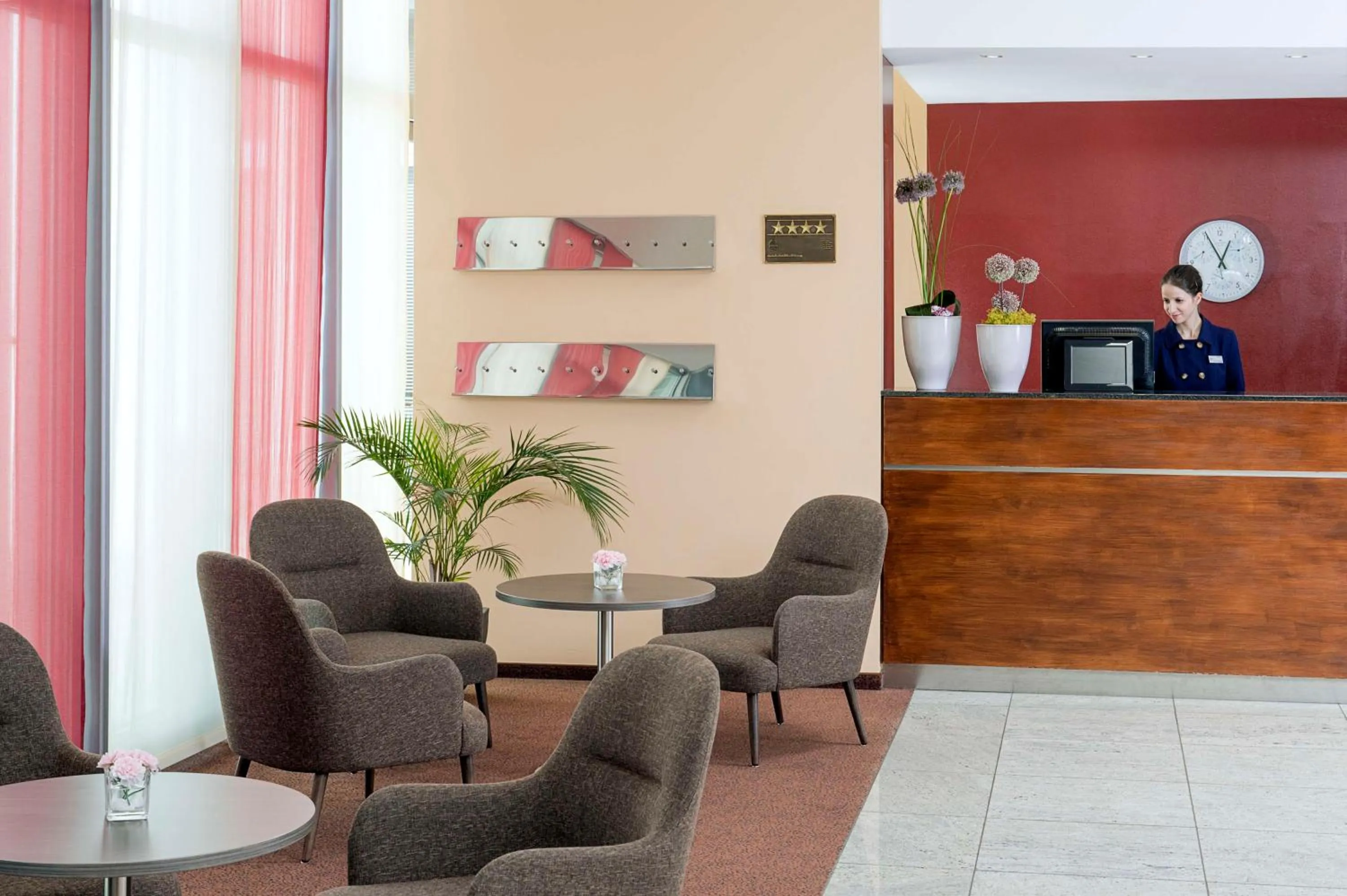 Lobby or reception in NH München Ost Conference Center