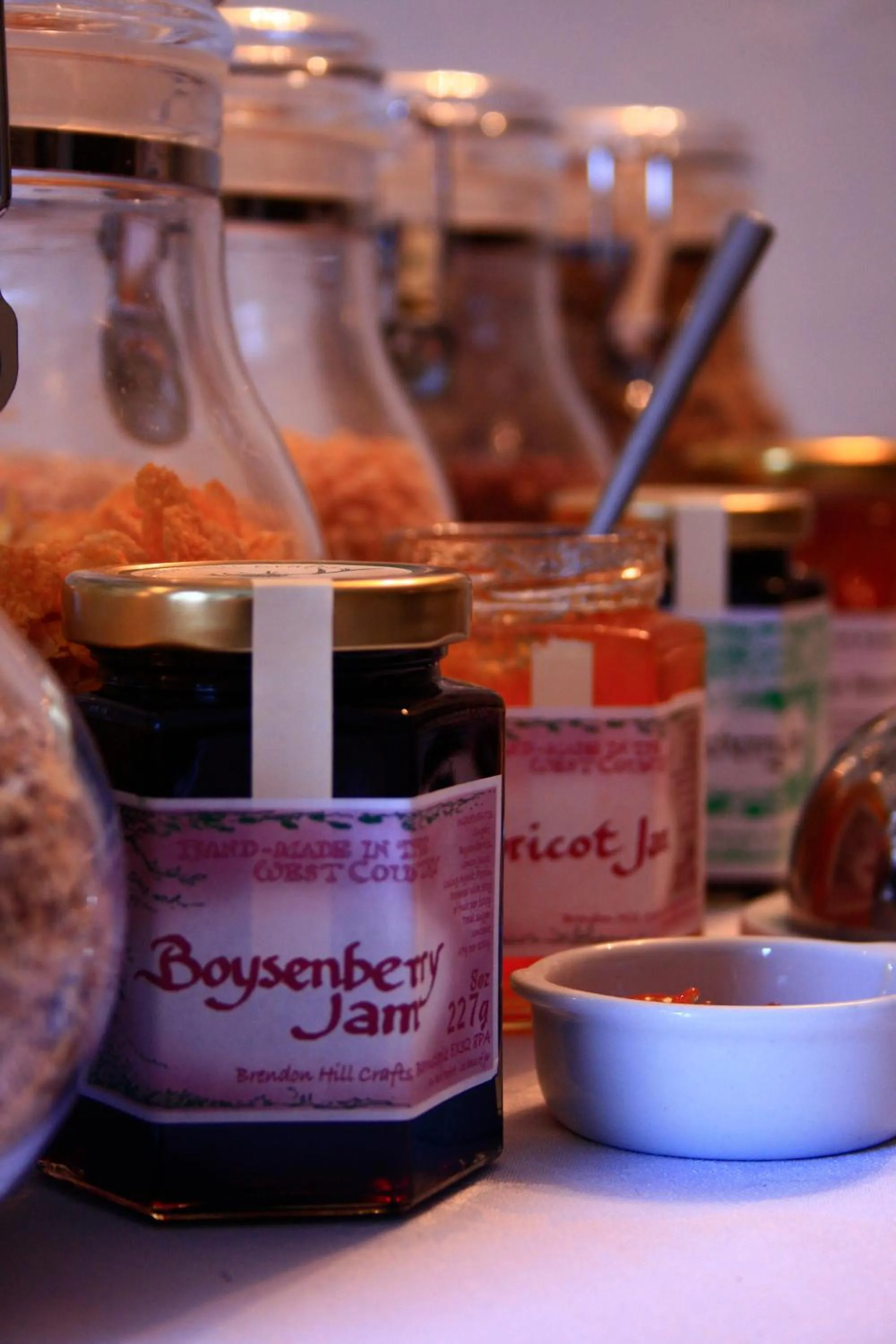 Buffet breakfast in The Cottage B&B