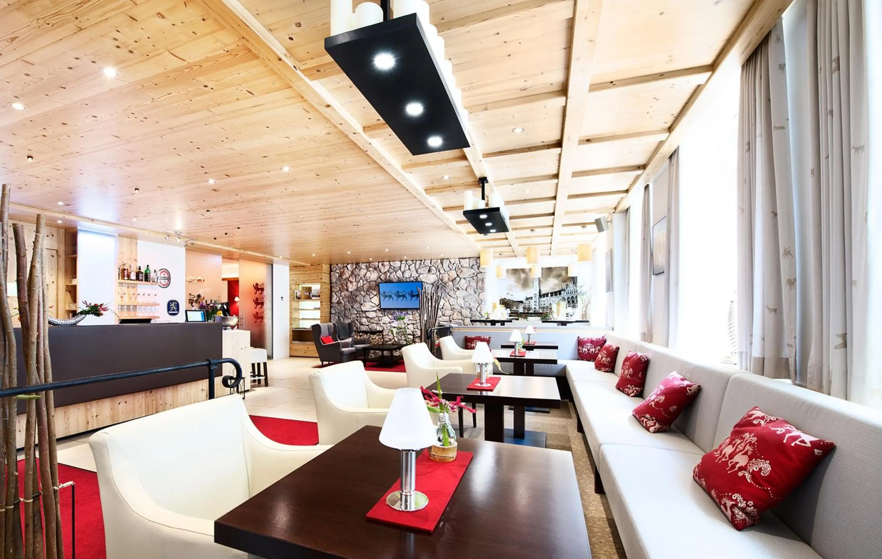 Lobby or reception in Drei Loewen