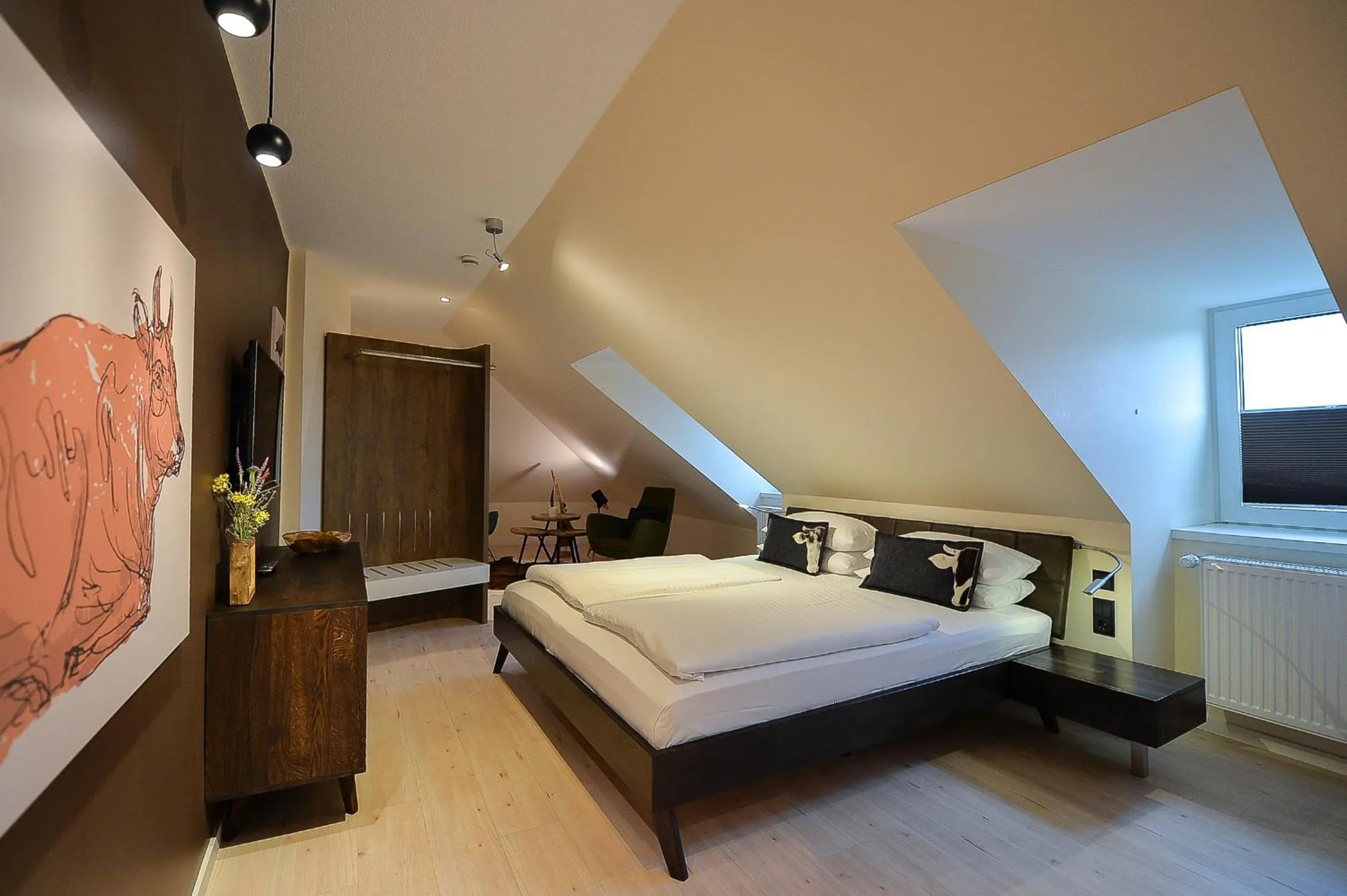 Photo of the whole room, Bed in Best Western Hotel Hohenzollern