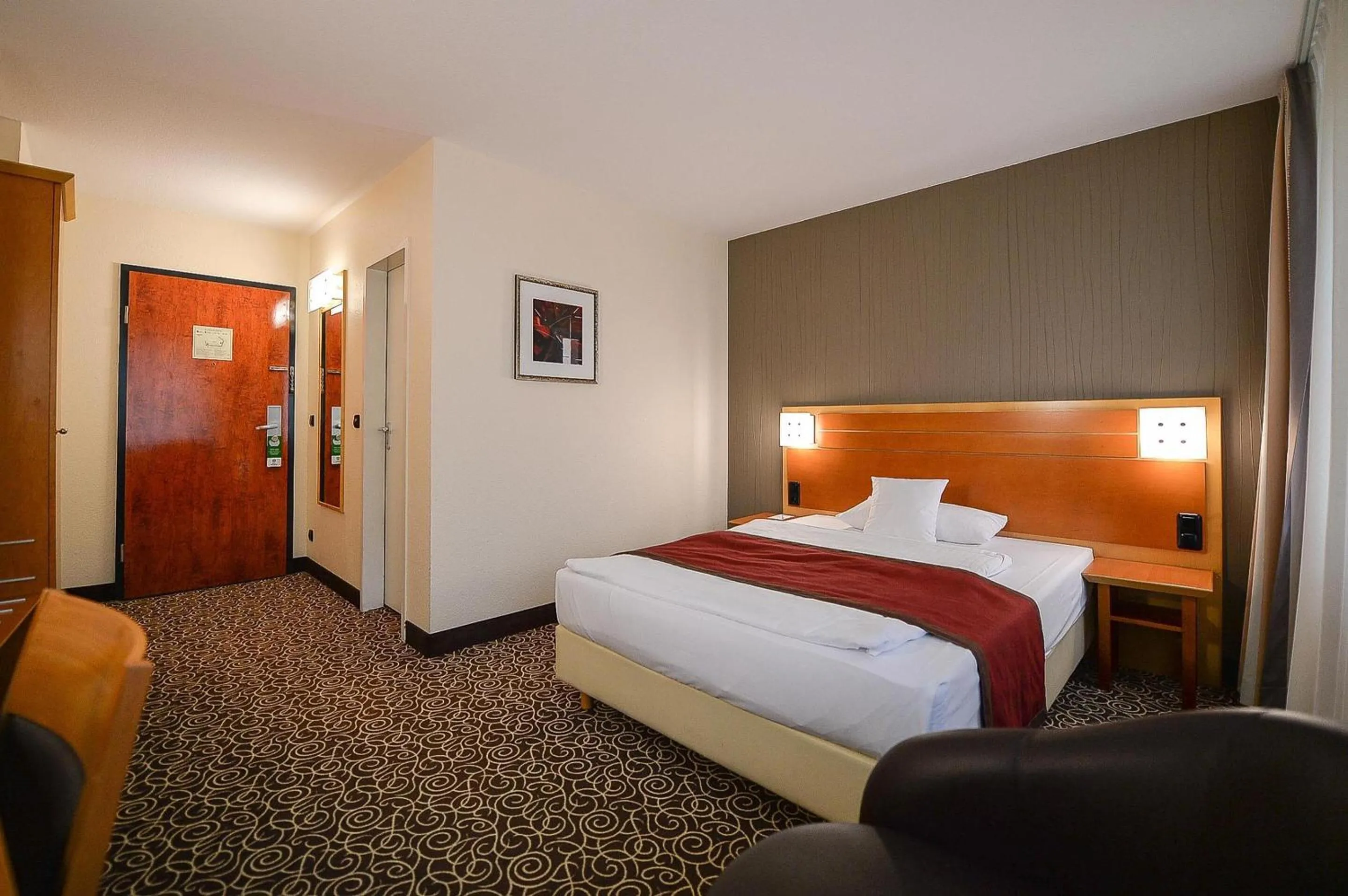 Bedroom, Bed in Best Western Hotel Hohenzollern