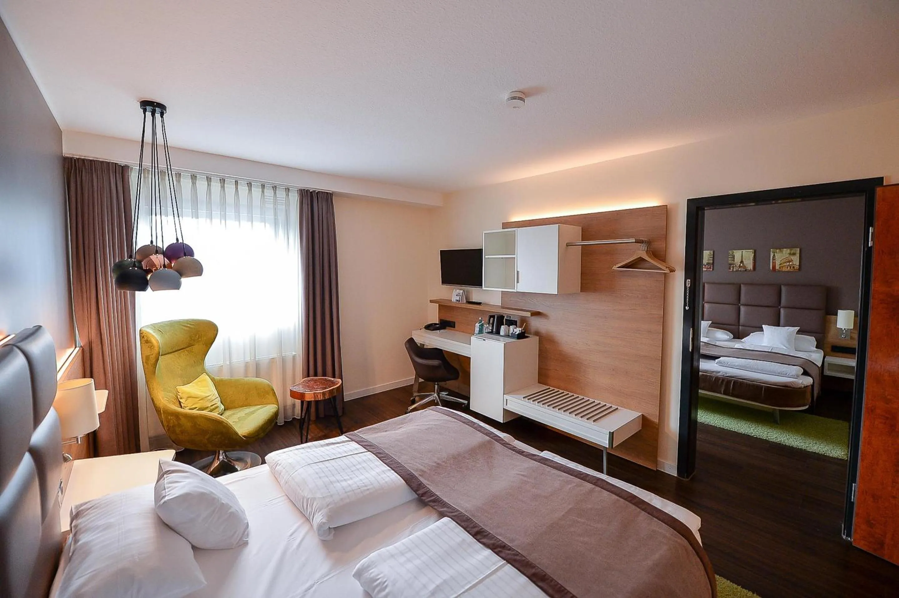 Bedroom, Bed in Best Western Hotel Hohenzollern