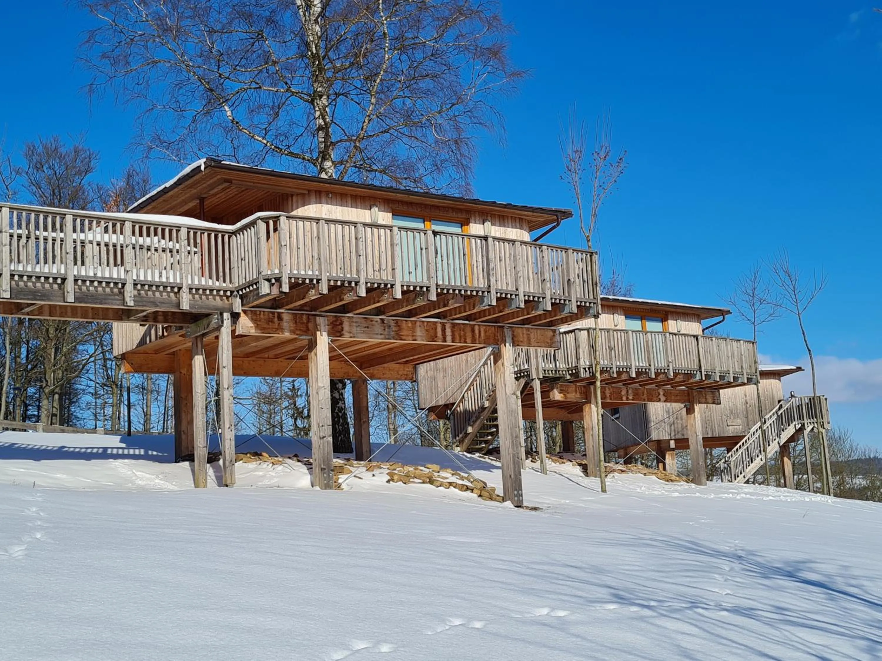 Property building in Hotel Waldquelle - Baumhaushotel Aerzen