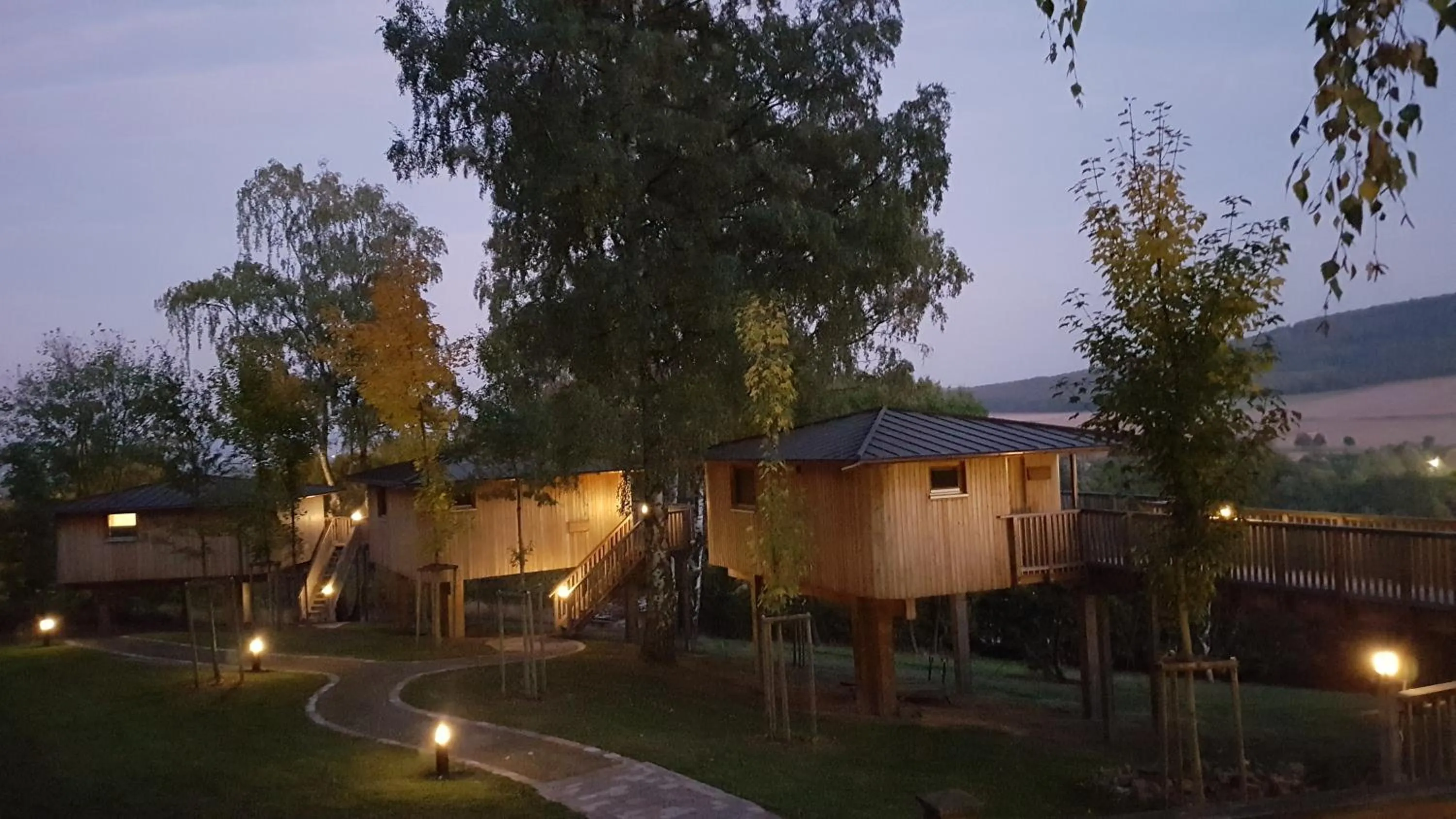 Property building in Hotel Waldquelle - Baumhaushotel Aerzen