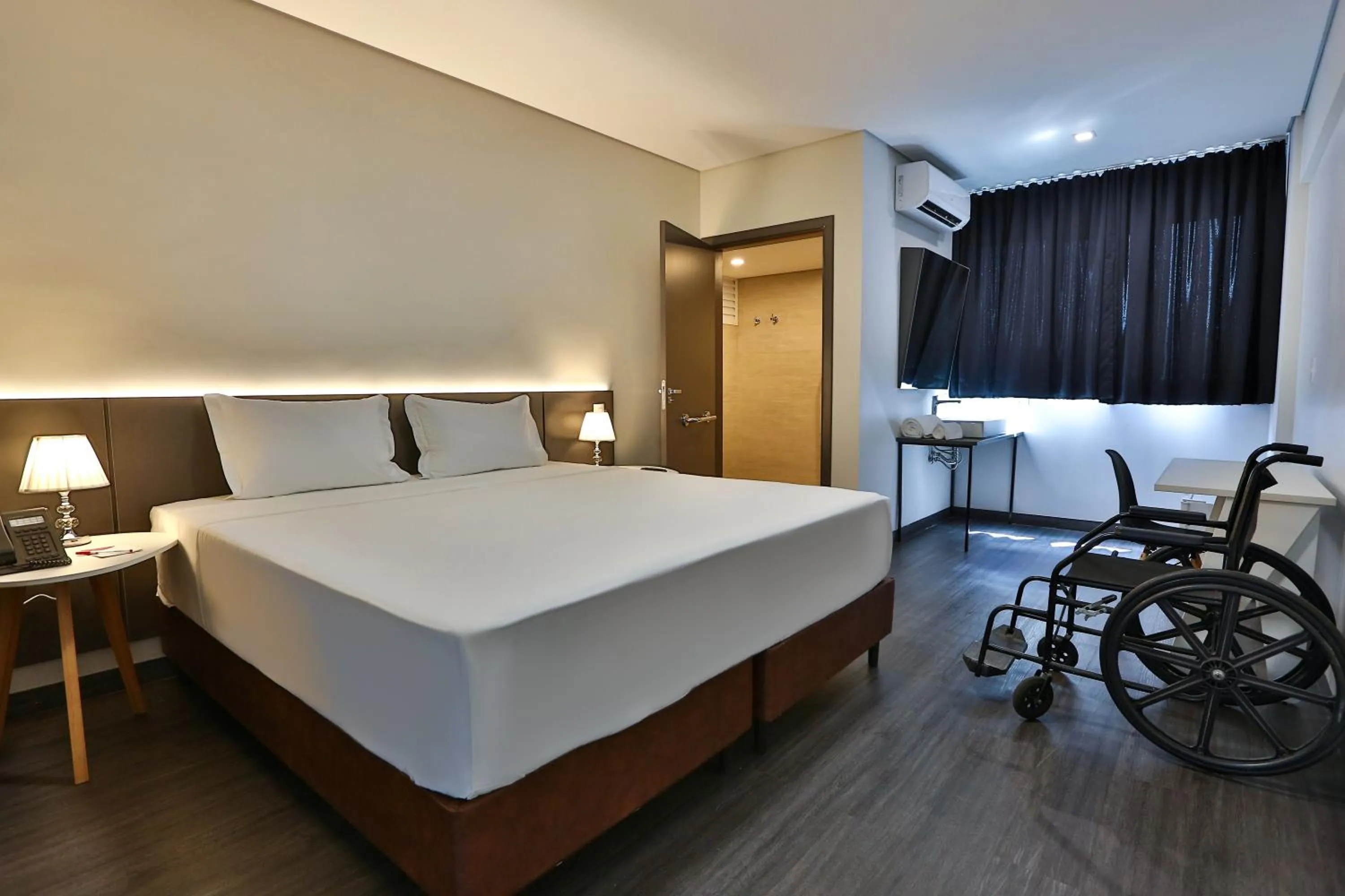 Bed in Executive Inn Fernandopolis