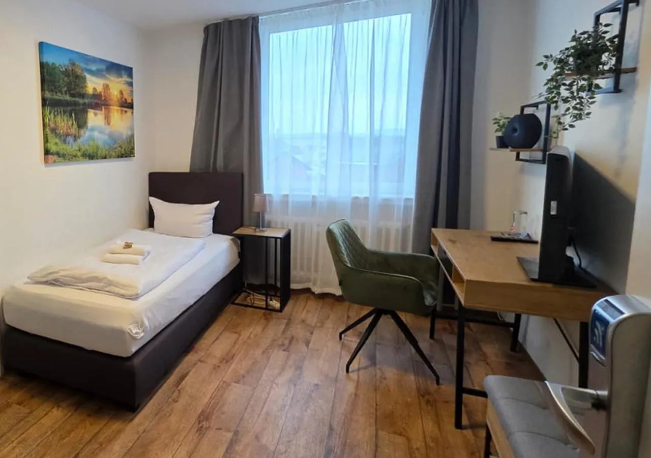 Bed in Hotel Handelshof