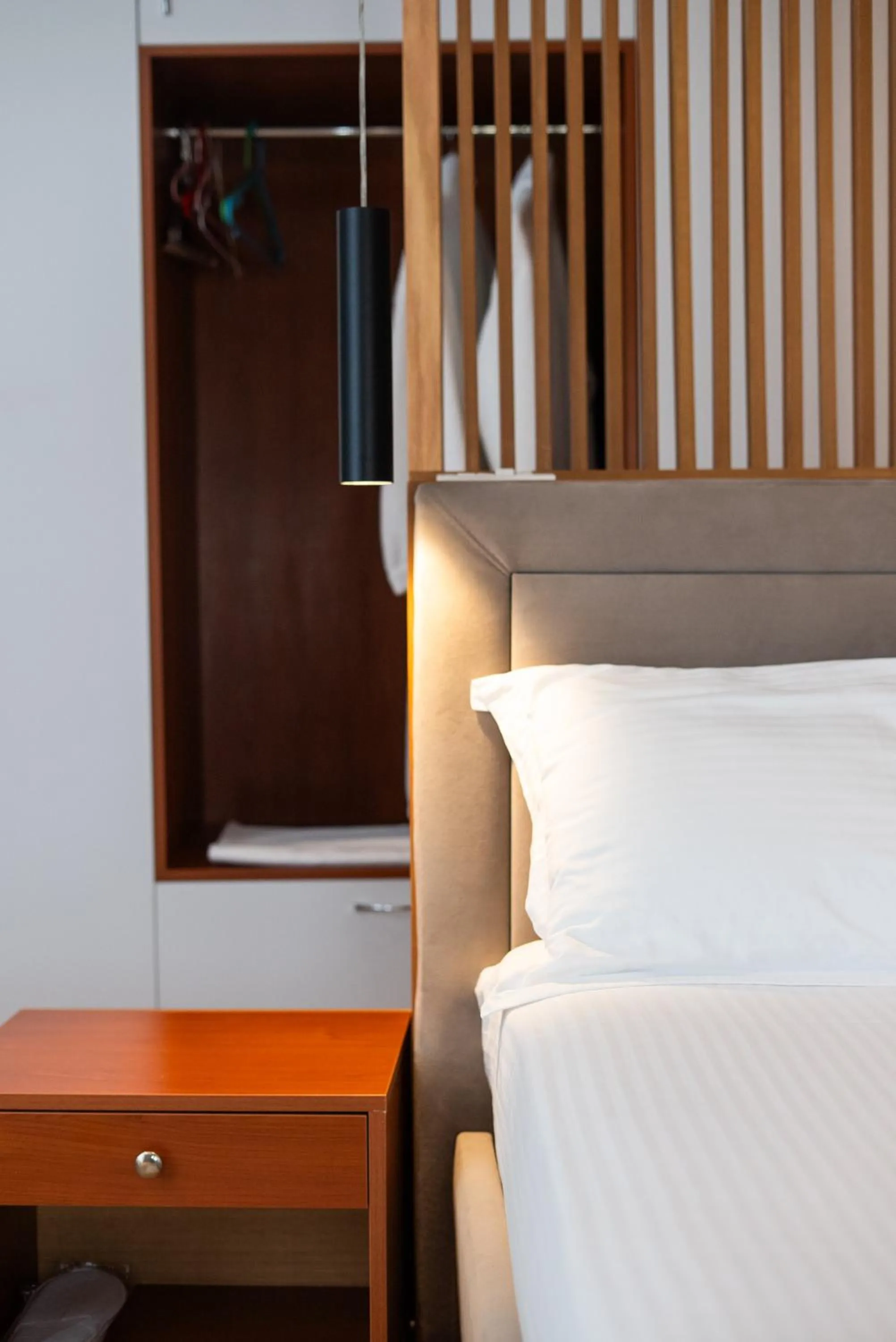 Bed in Olivar Hotel Tirana