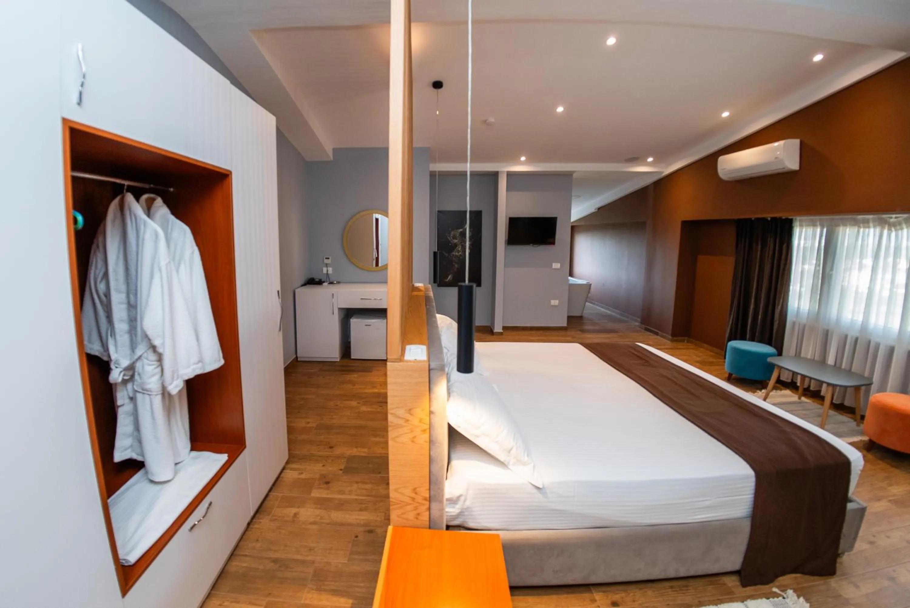 Photo of the whole room, Bed in Olivar Hotel Tirana