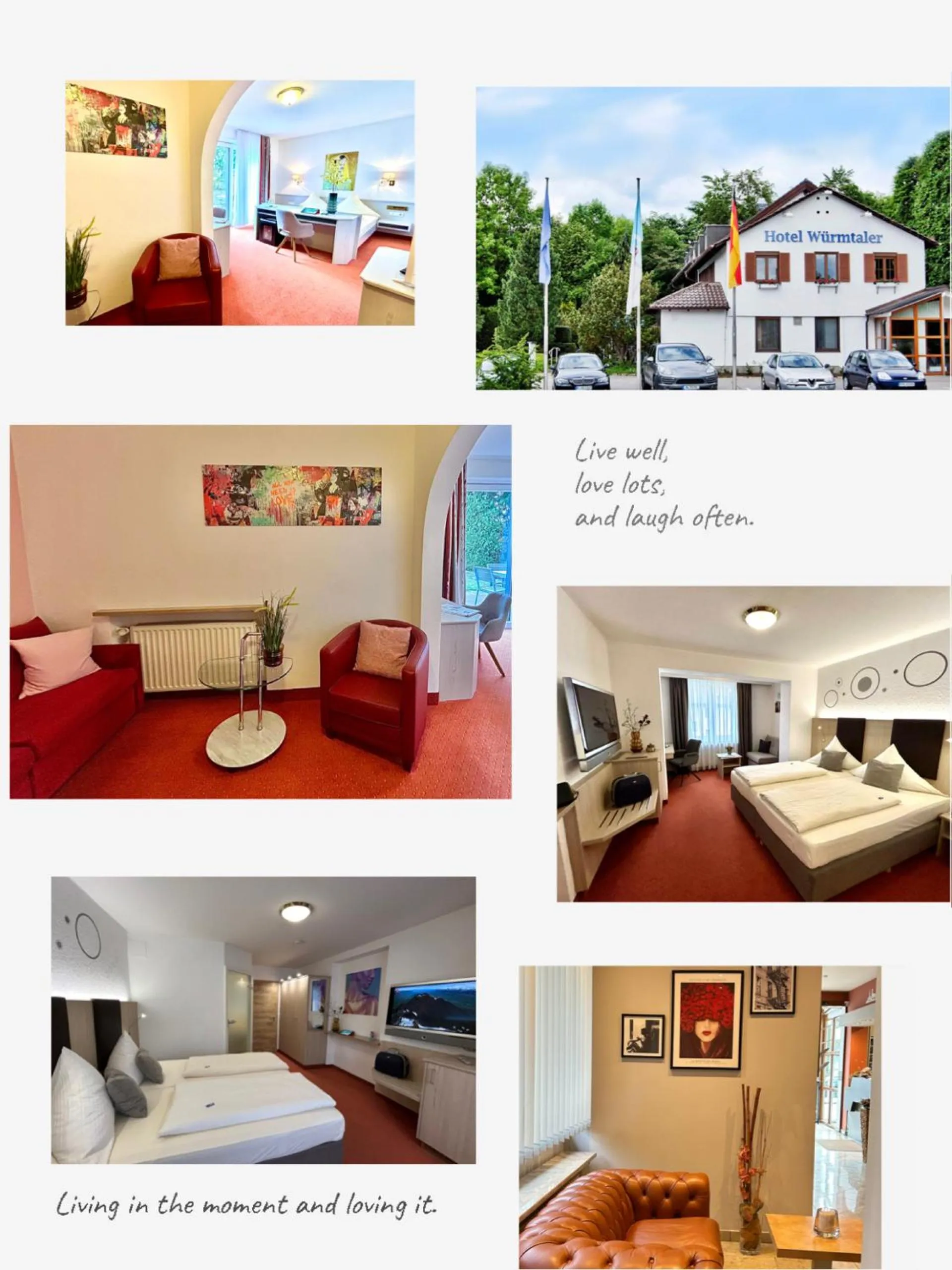 Property building, Bed in Würmtaler Gästehaus