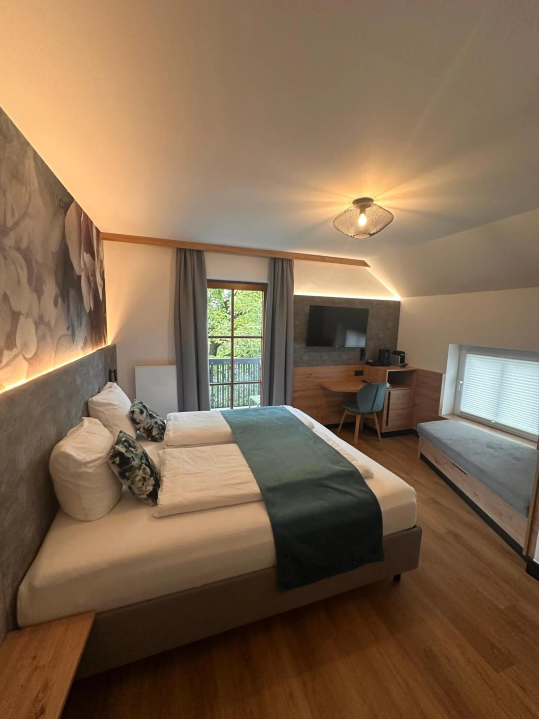 Bed in Das Metzgerbräu - Hotel & Brauereigasthof