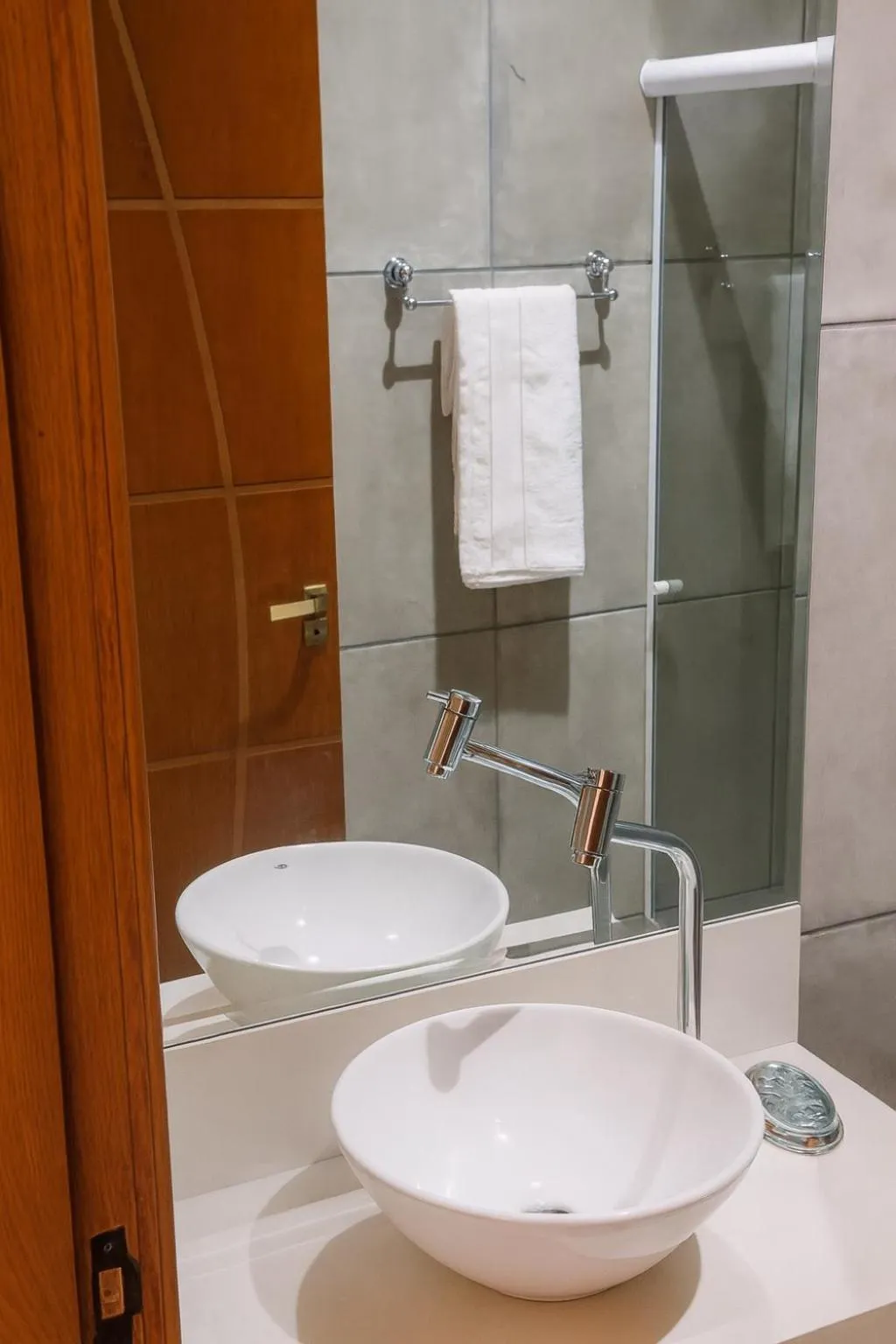 Shower in Bistu Hotel - Vila Nova Conceição