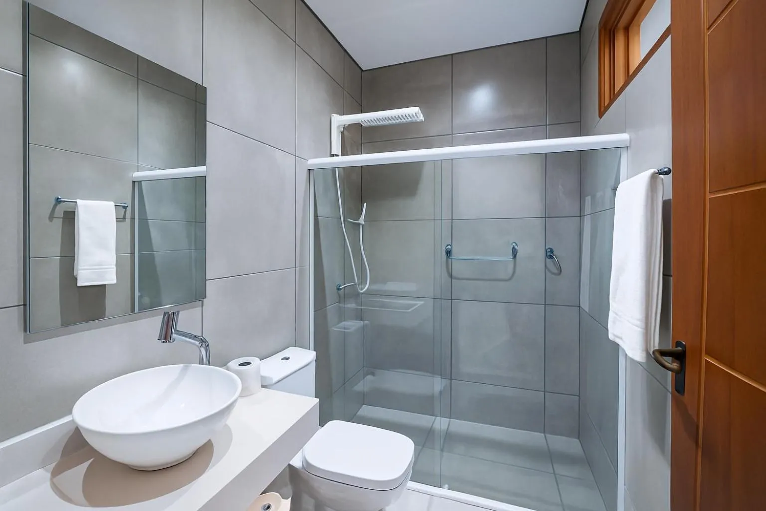 Shower in Bistu Hotel - Vila Nova Conceição