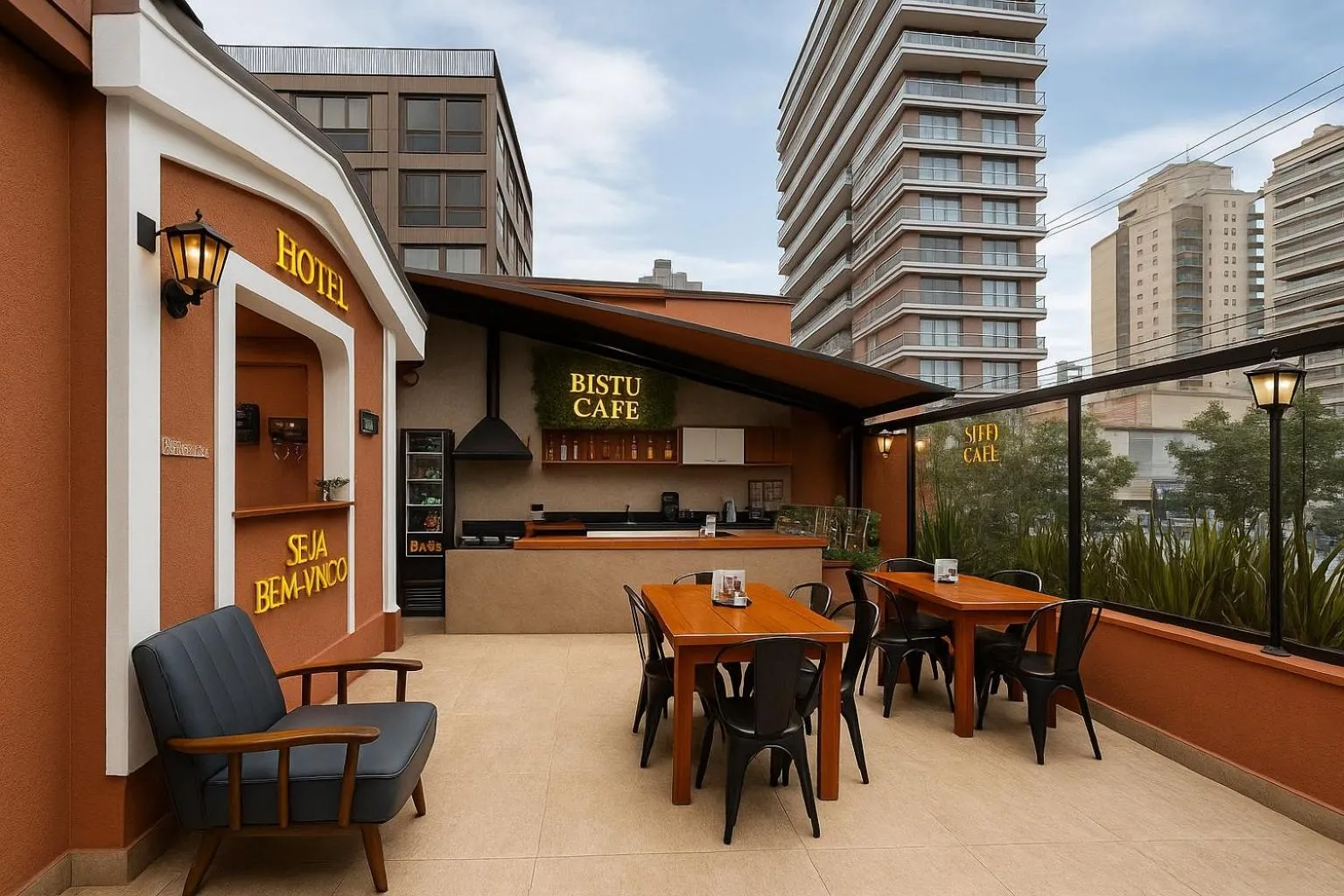 Property building in Bistu Hotel - Vila Nova Conceição