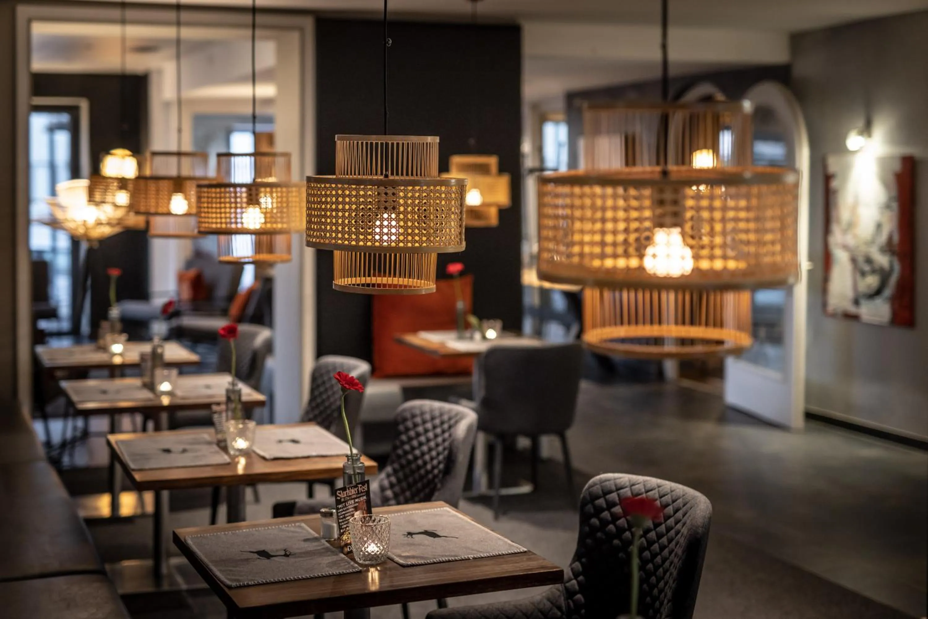 Lobby or reception in Hotel Domizil