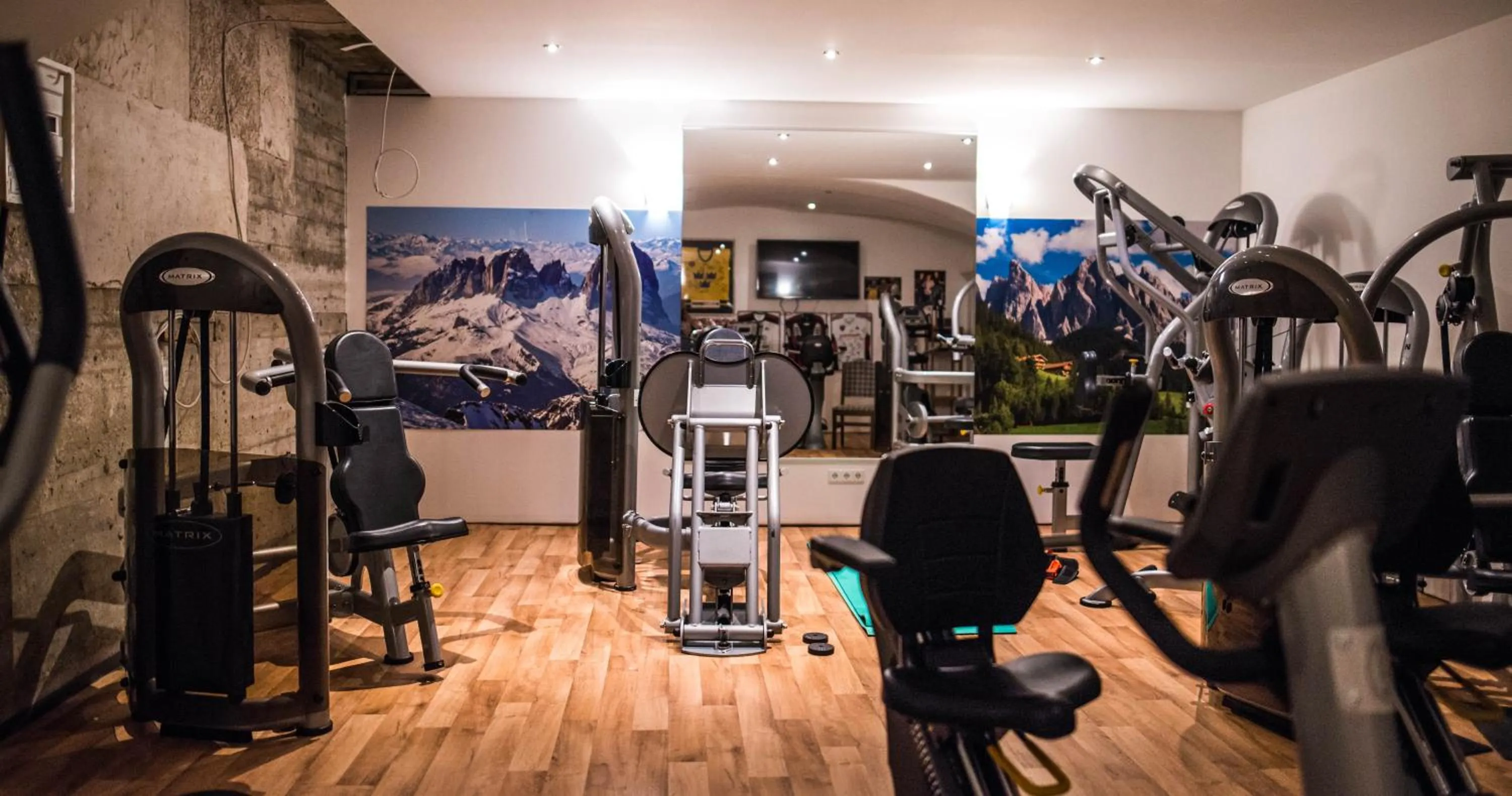 Fitness centre/facilities in Hotel Domizil