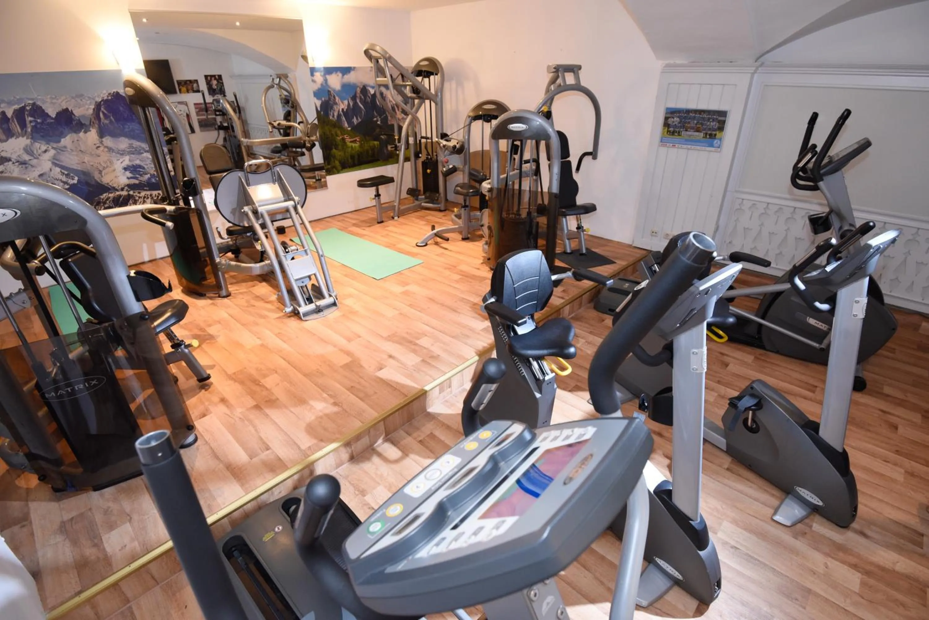 Fitness centre/facilities in Hotel Domizil