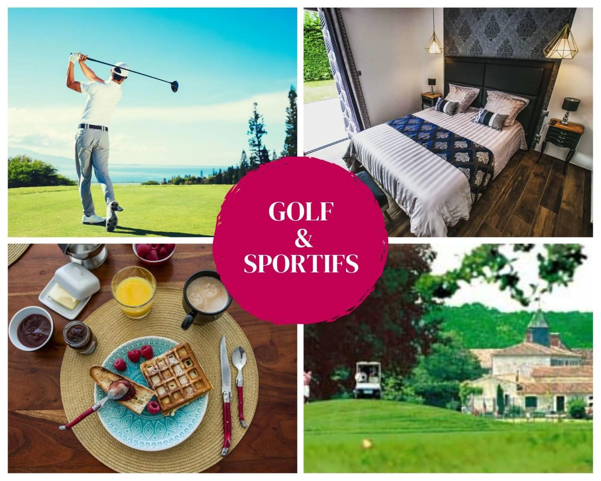 Golfcourse in Les Cuves - Saintes