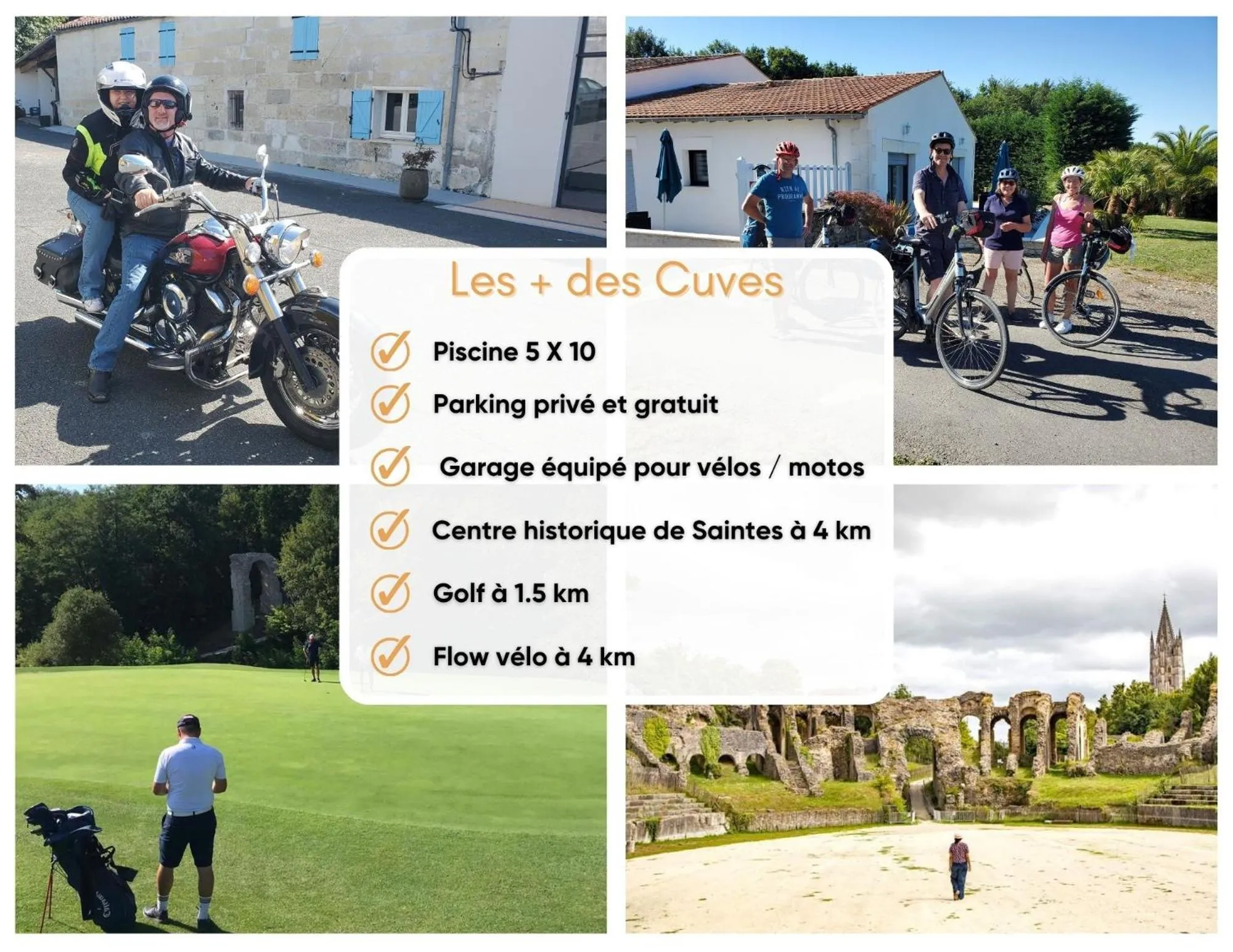 Activities in Les Cuves - Saintes