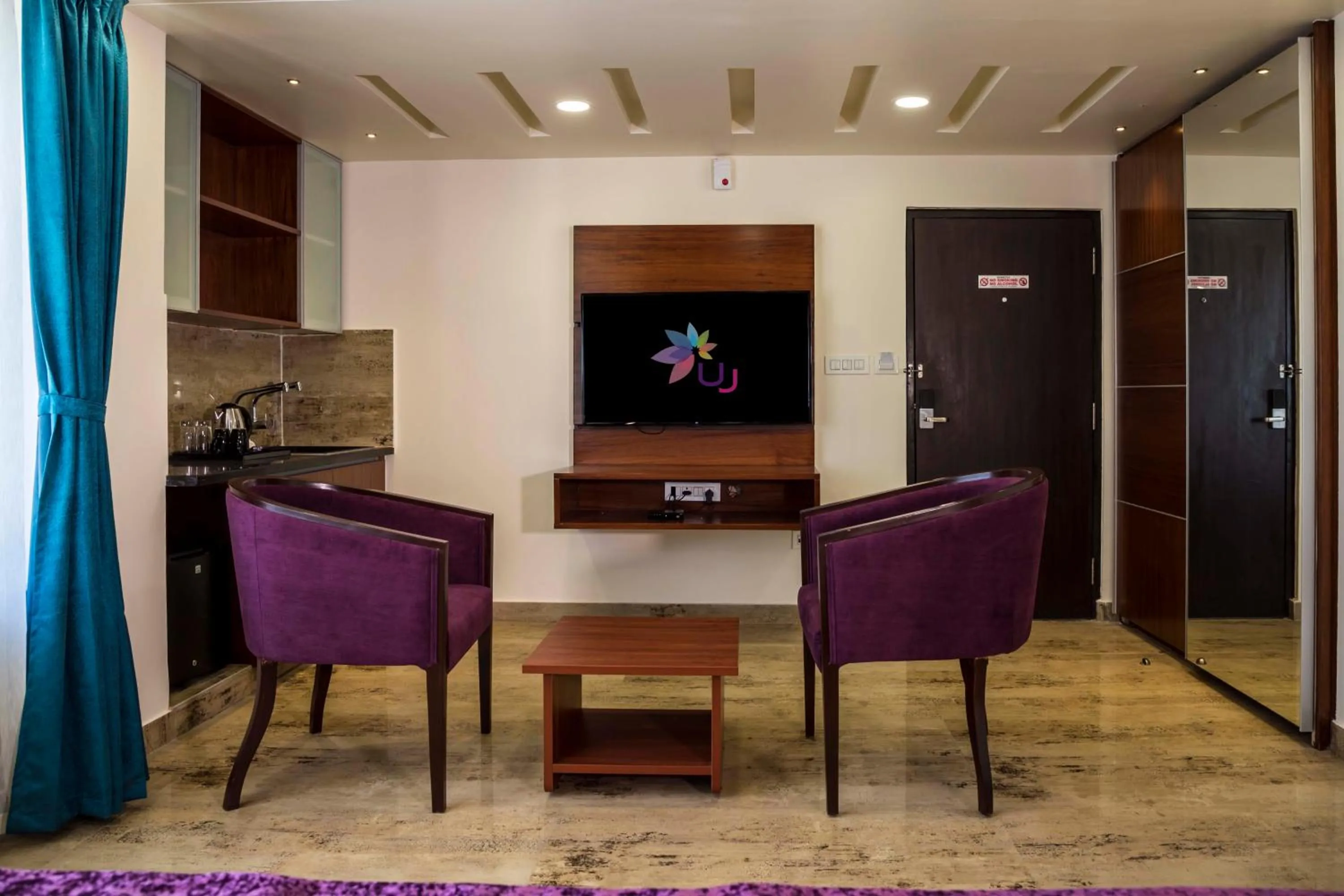 Seating area in Hotel Urban Jade