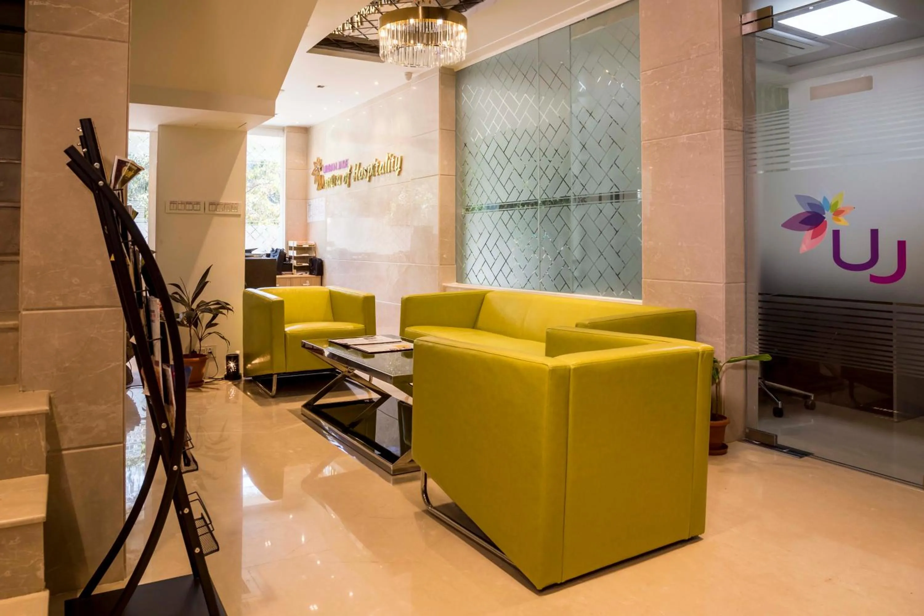 Seating area in Hotel Urban Jade