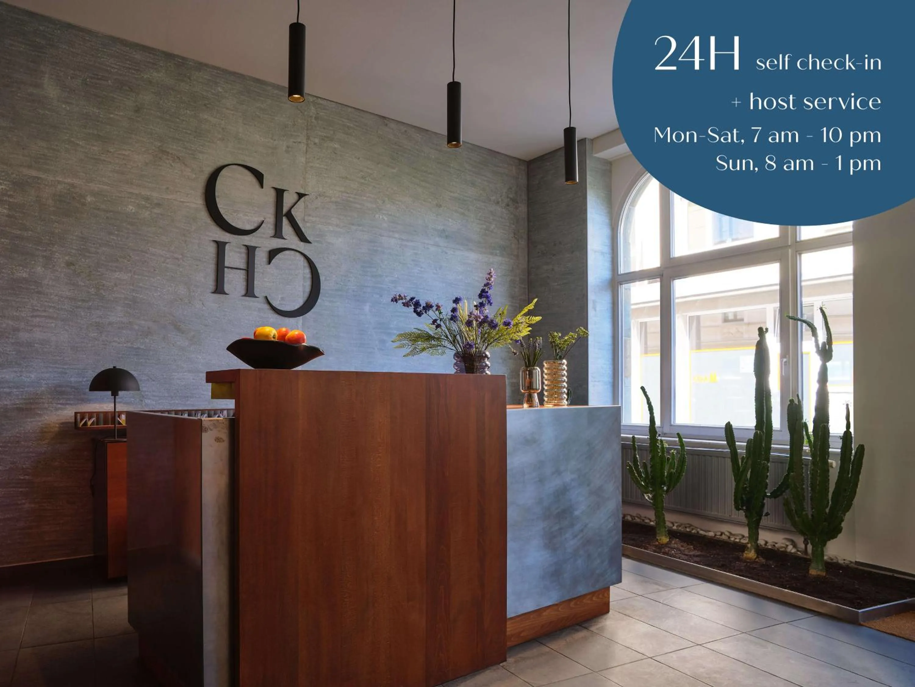 Lobby or reception in Classik Hotel Antonius