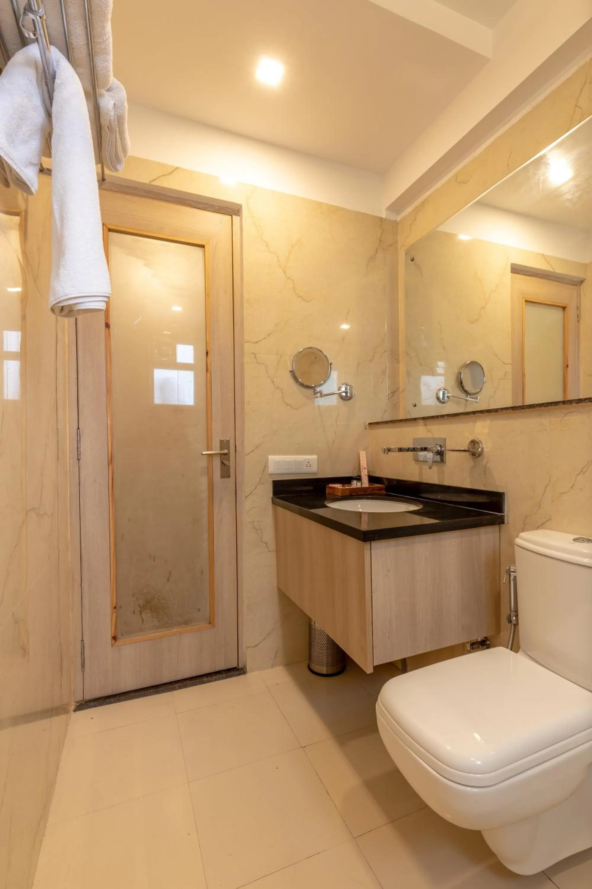 Bathroom in Hotel White Rock By The Solitaire Hospitality