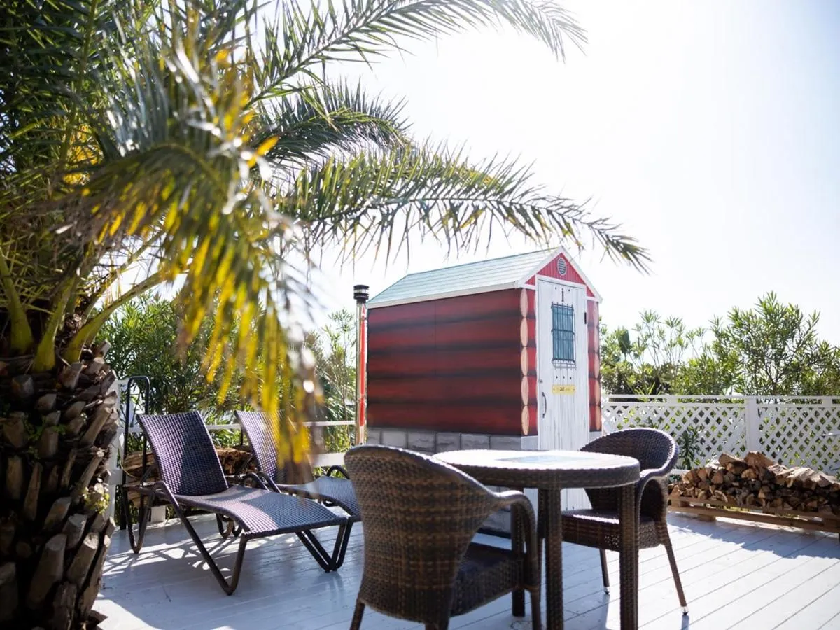 Sauna in Ryugujo Spa Hotel Mikazuki Ryugutei