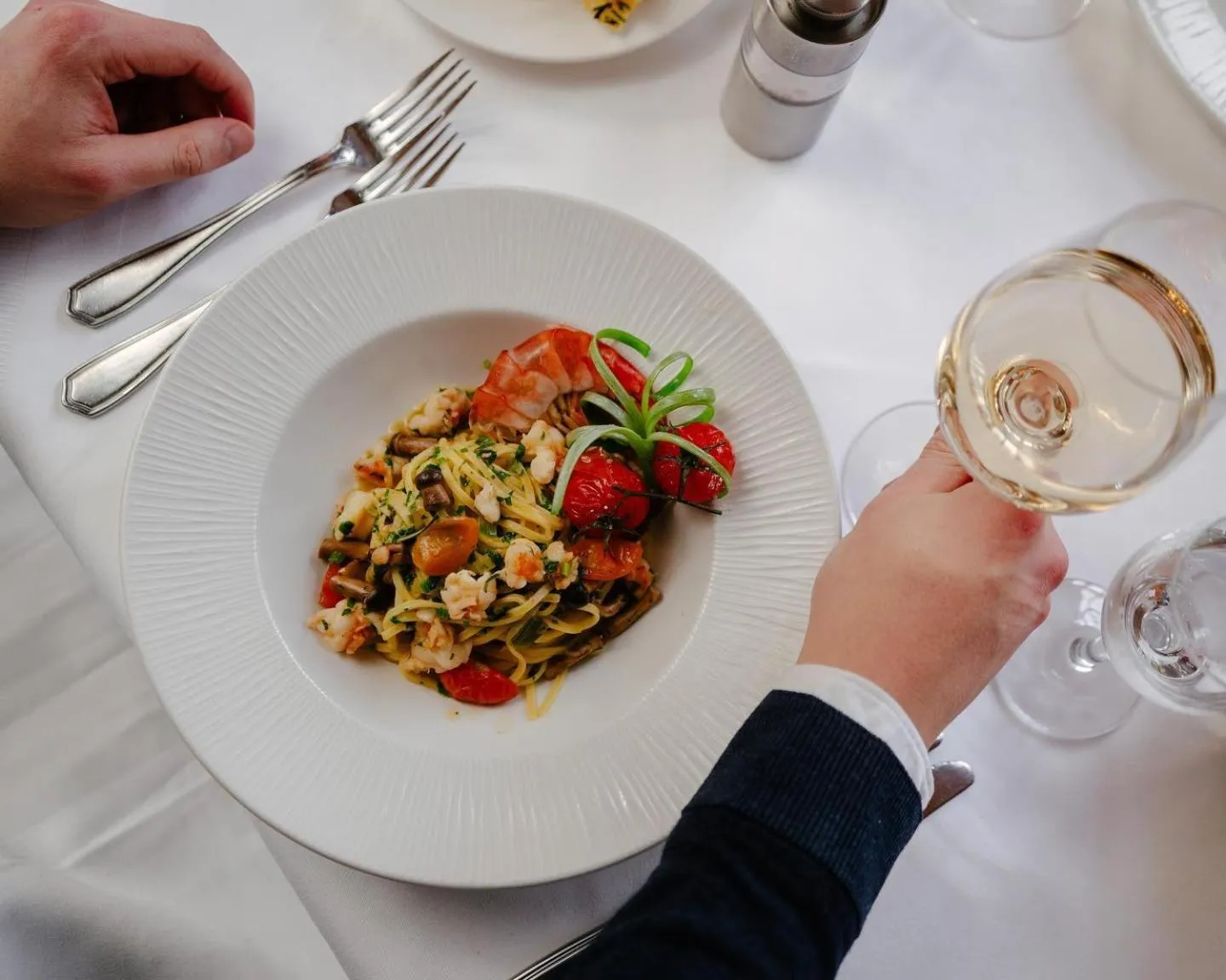 Food and drinks in Schlosshotel Grünwald