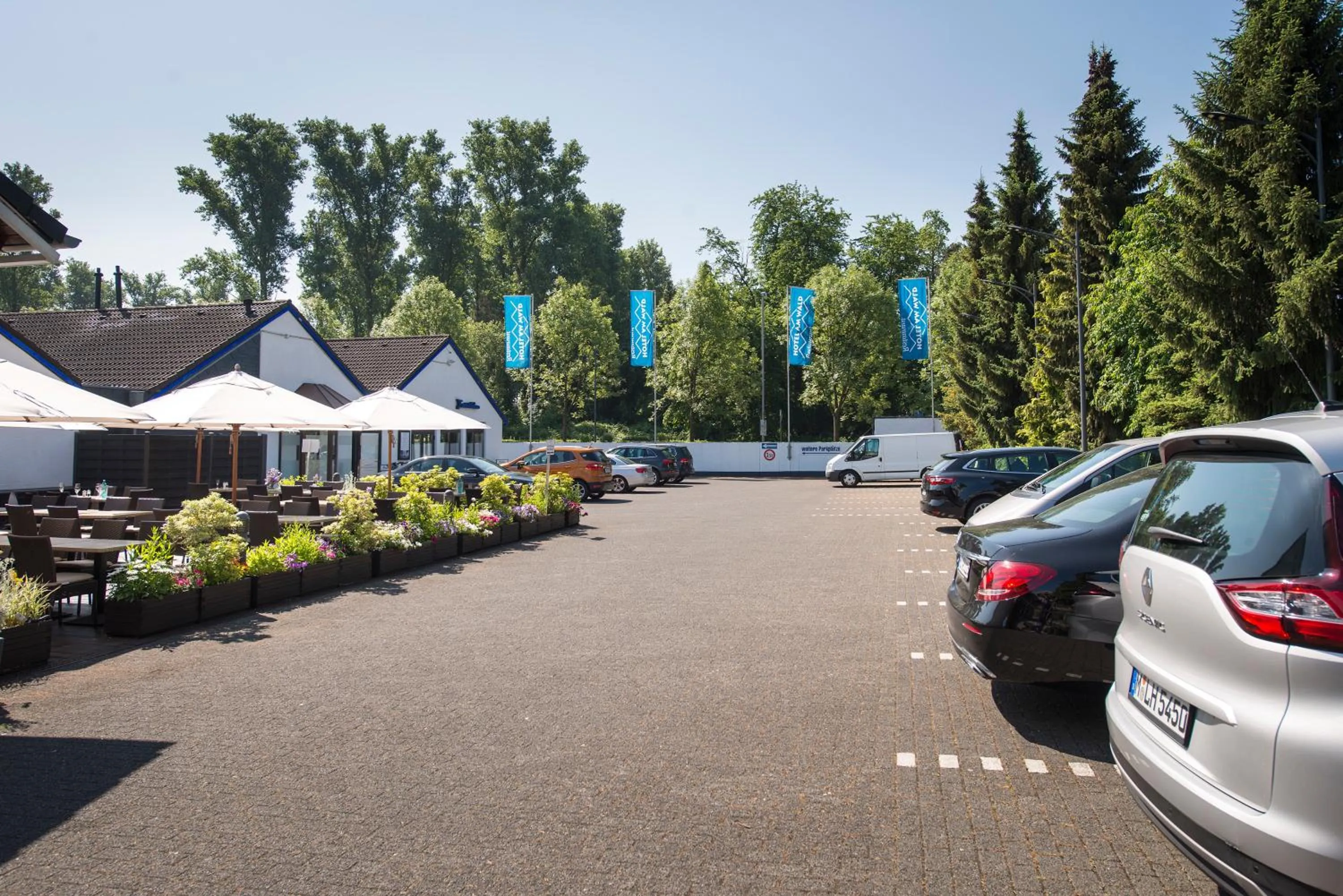 Property building in Hotel am Wald