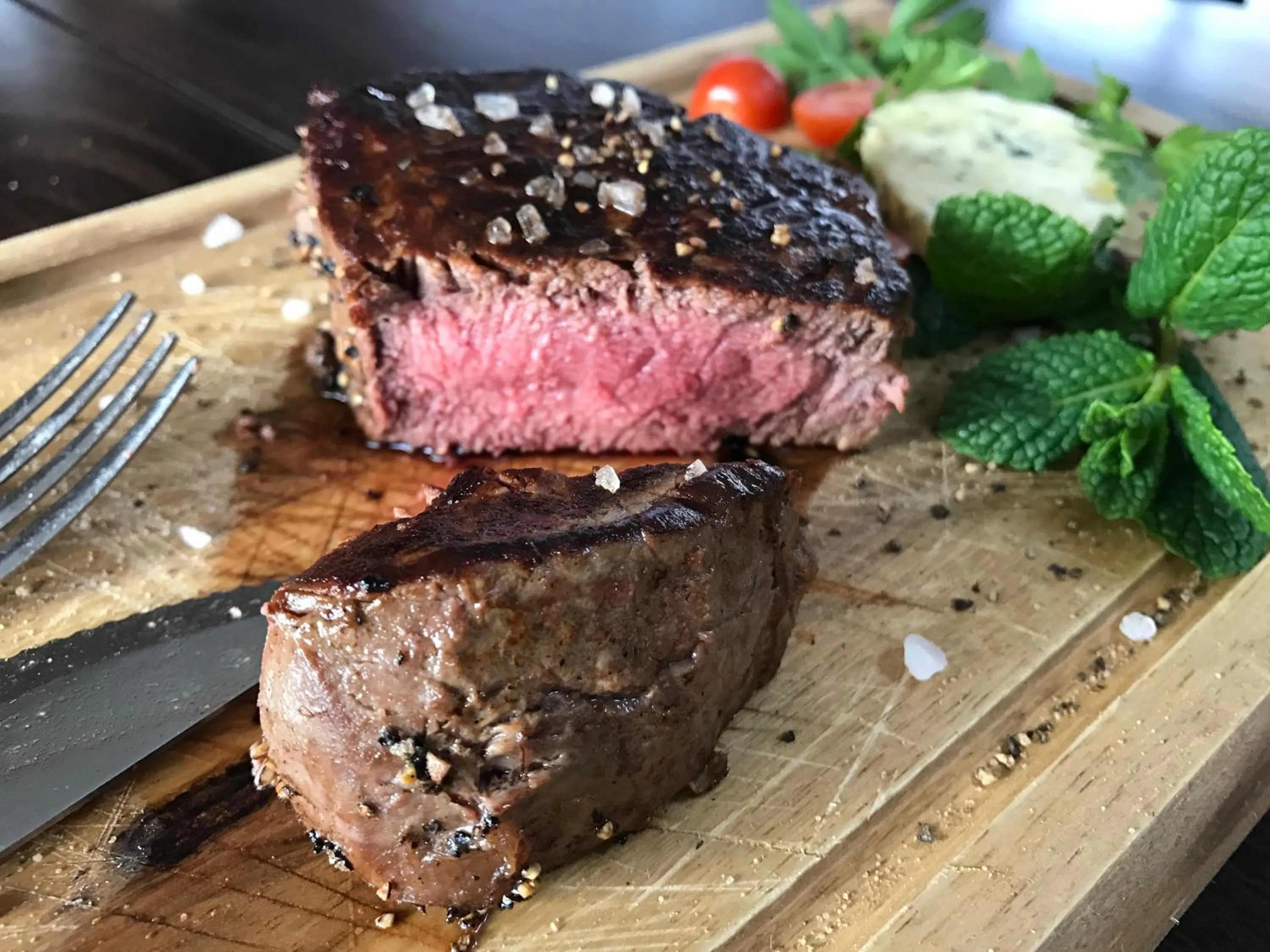 Food close-up in Hotel am Wald